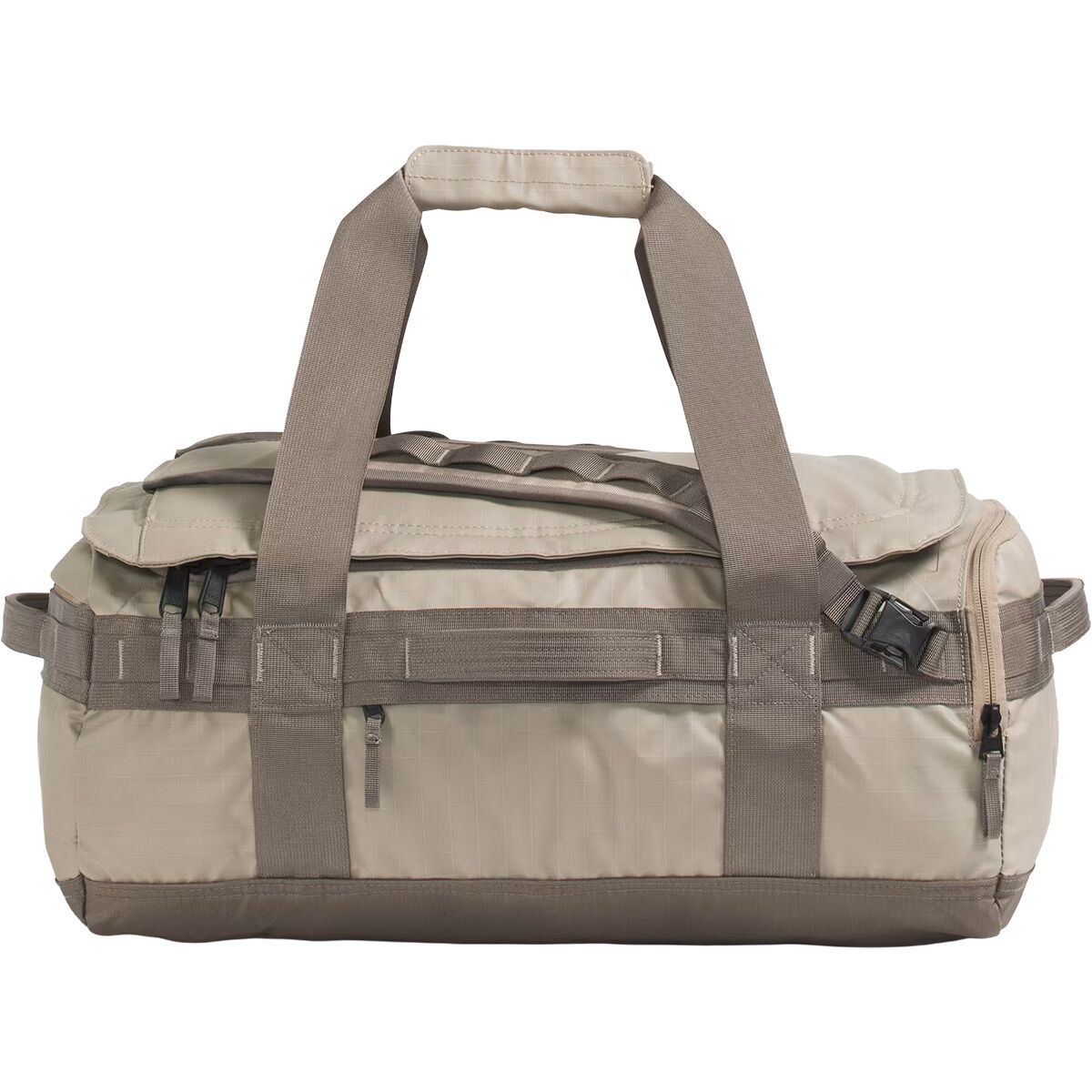 Image of The North Face Base Camp Voyager 42L Duffel Bag Mushroom Grey/Mocha Brown, One Size