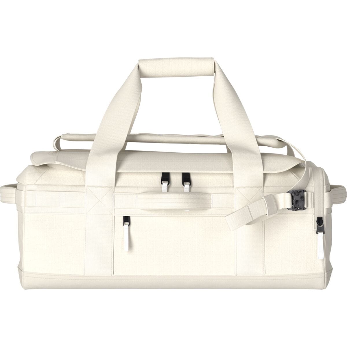 Image of The North Face Base Camp Voyager 42L Duffel Bag White Dune/TNF White, One Size