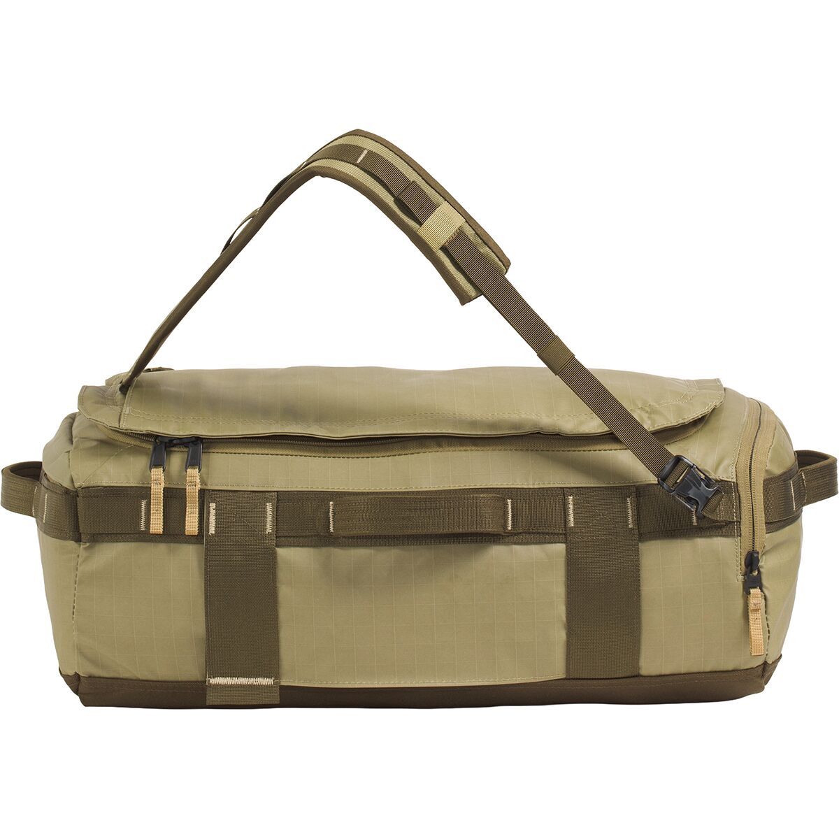 Image of The North Face Base Camp Voyager 32L Duffel Bag Cedar/Sycamore/Khaki Stone, One Size