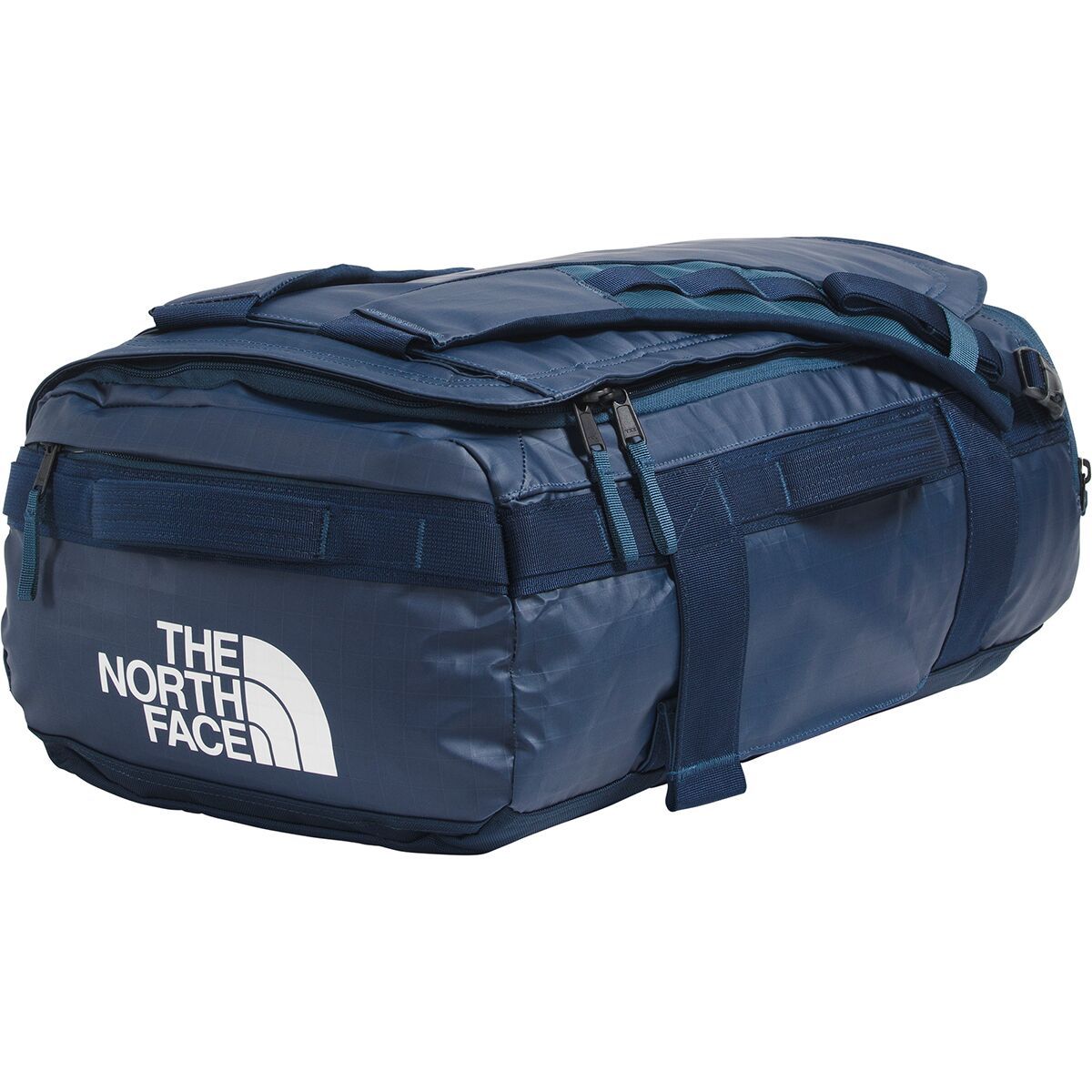 Image of The North Face Base Camp Voyager 32L Duffel Bag Shady Blue/Summit Navy, One Size