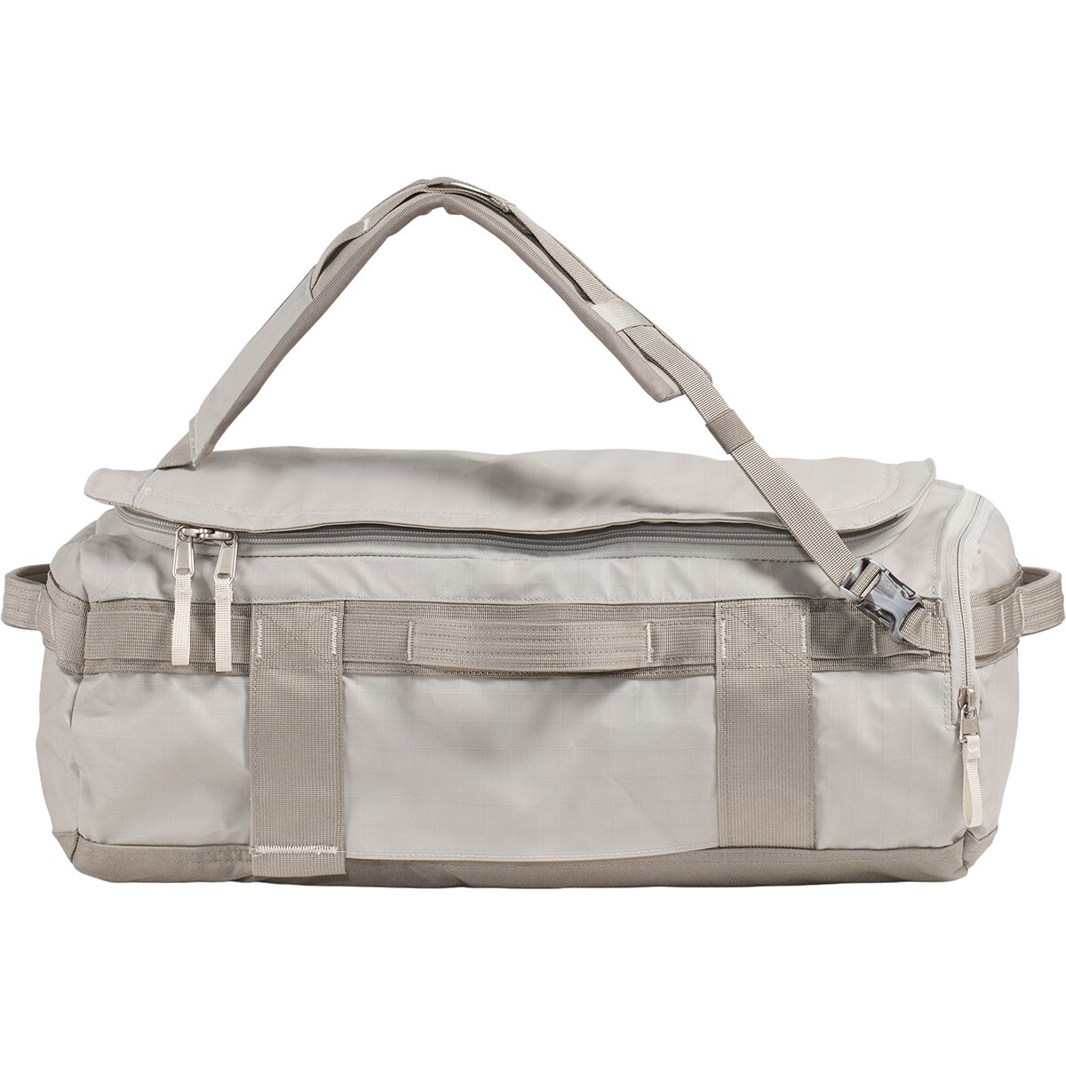 Image of The North Face Base Camp Voyager 32L Duffel Bag Soapstone/Stone Slab, One Size