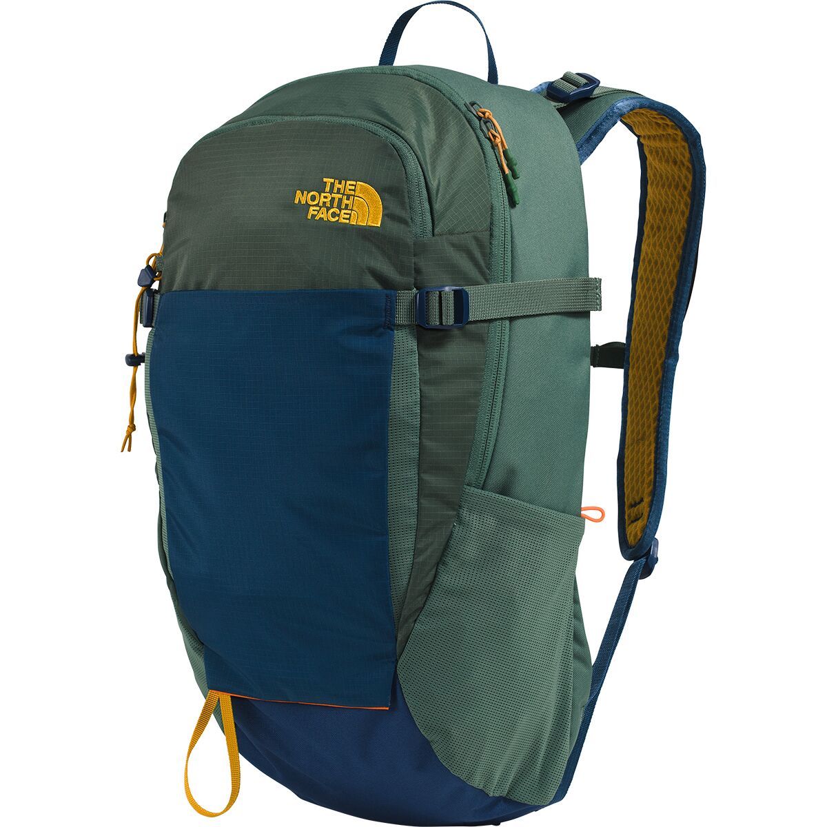Image of The North Face Basin 24L Backpack Duck Green/Shady Blue, One Size