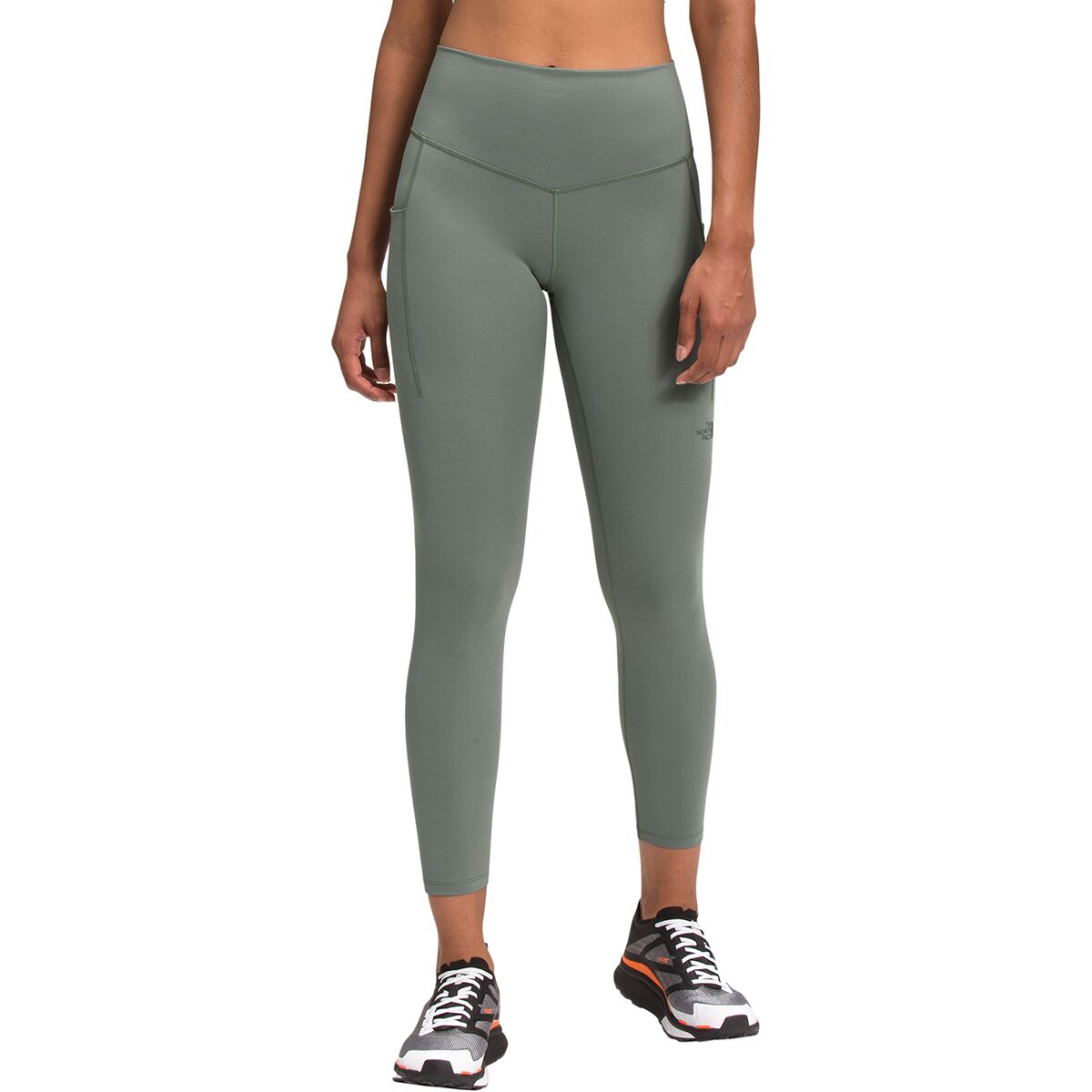 The North Face Wander High-Rise 7/8 Pocket Tight - Women's Agave Green L/Reg -  NF0A5398V38LREG