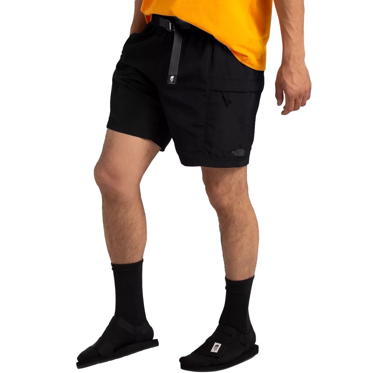 The North Face Class V Belted Trunk - Men's TNF Black/Citronelle Green, XL/Short