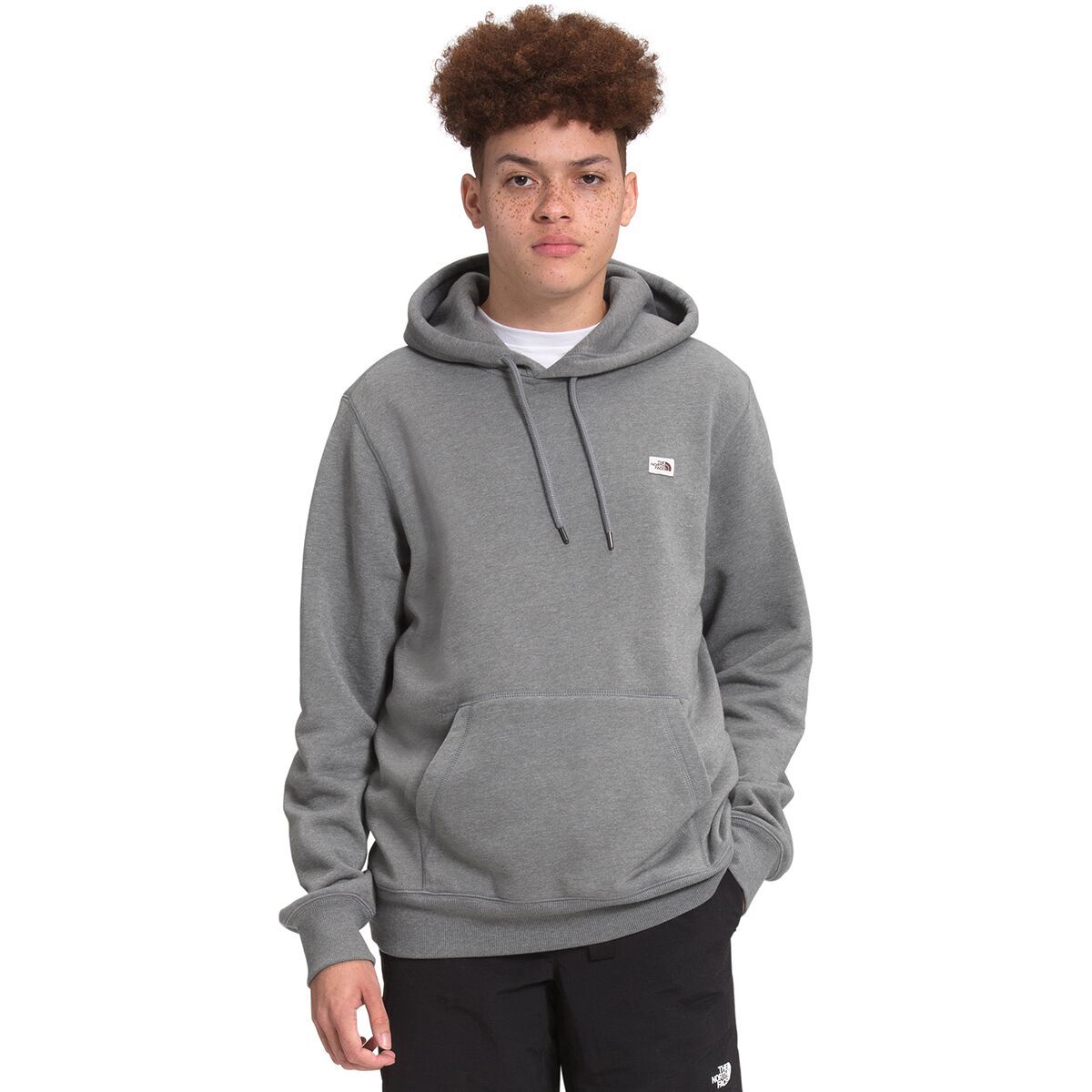 northface patch hoodie