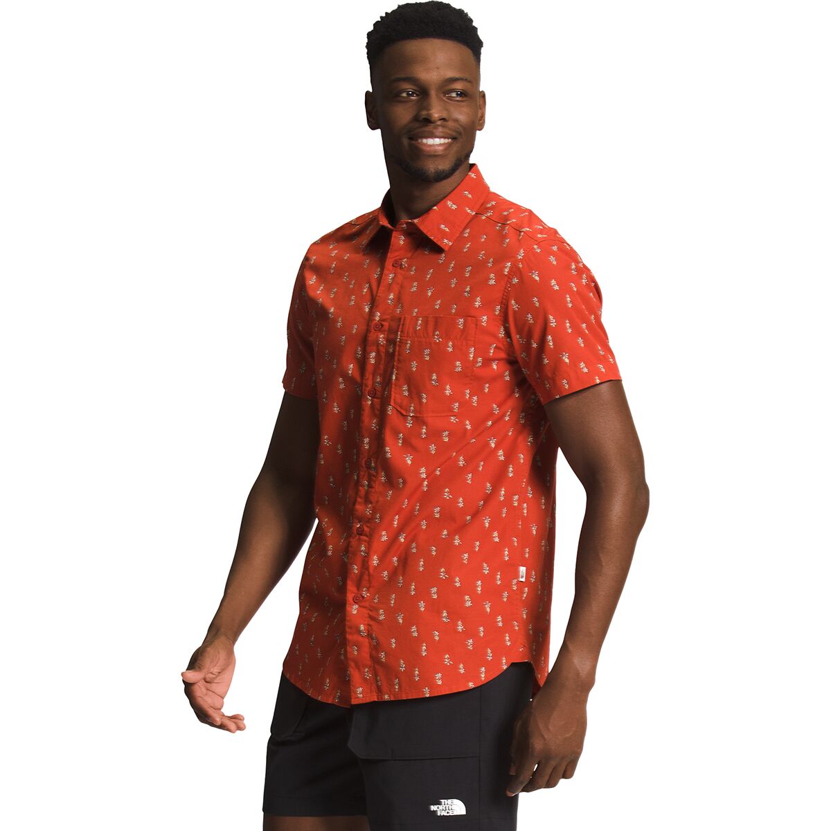 North face short sales sleeve button up