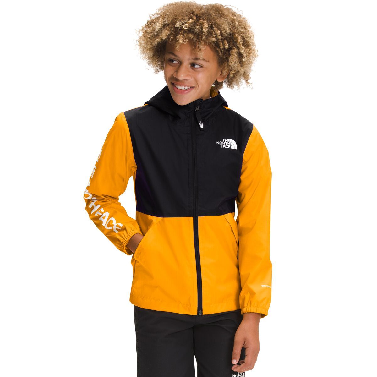 The North Face Boys ' Zipline Rain Jacket - Summit Gold