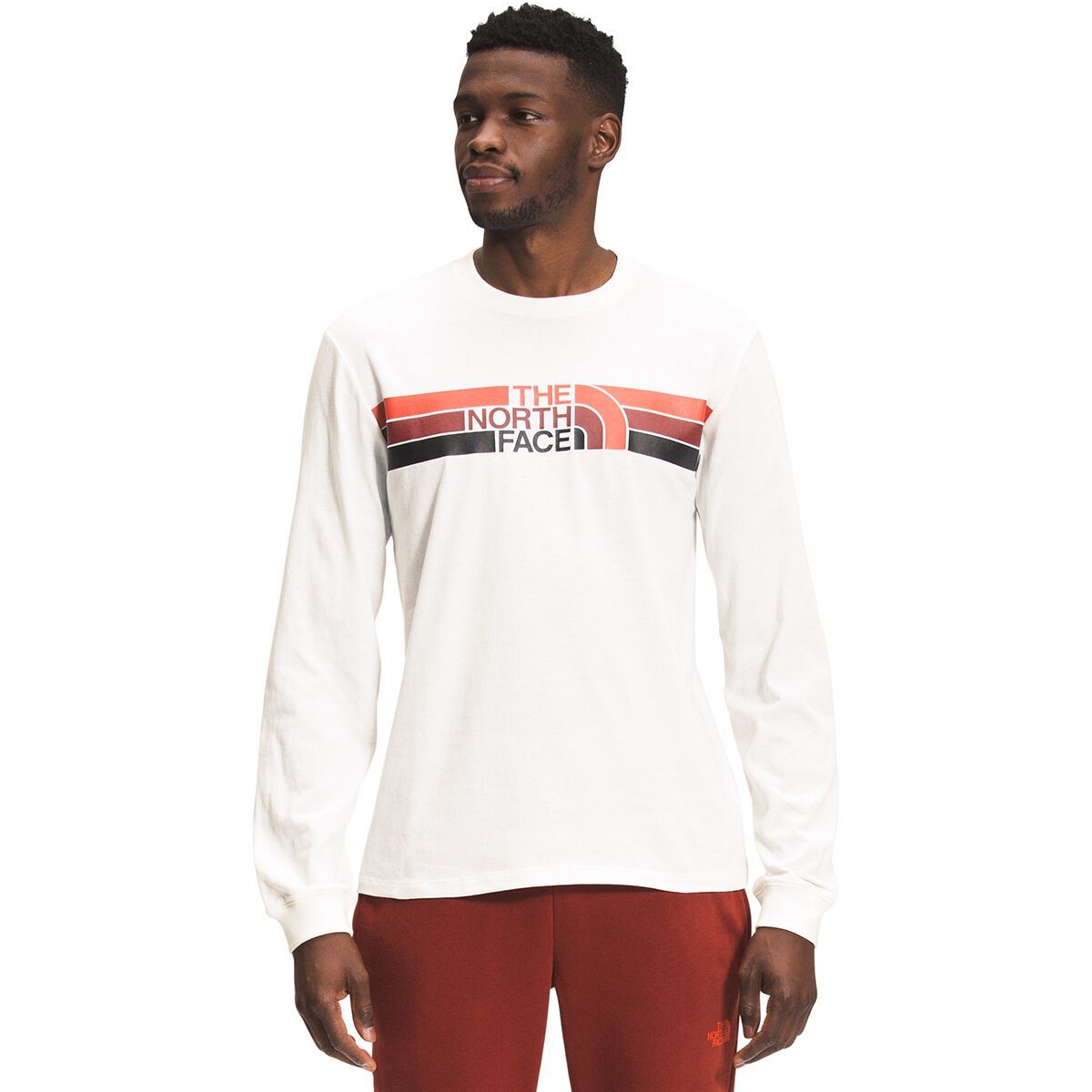 north face colorblock t shirt