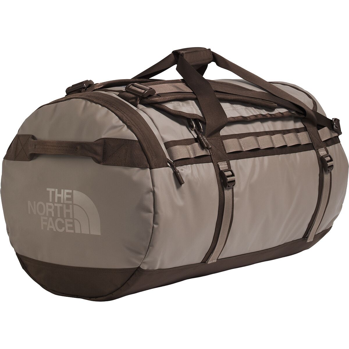 Image of The North Face Base Camp L 95L Duffel Bag Mocha Brown/Smokey Brown, One Size