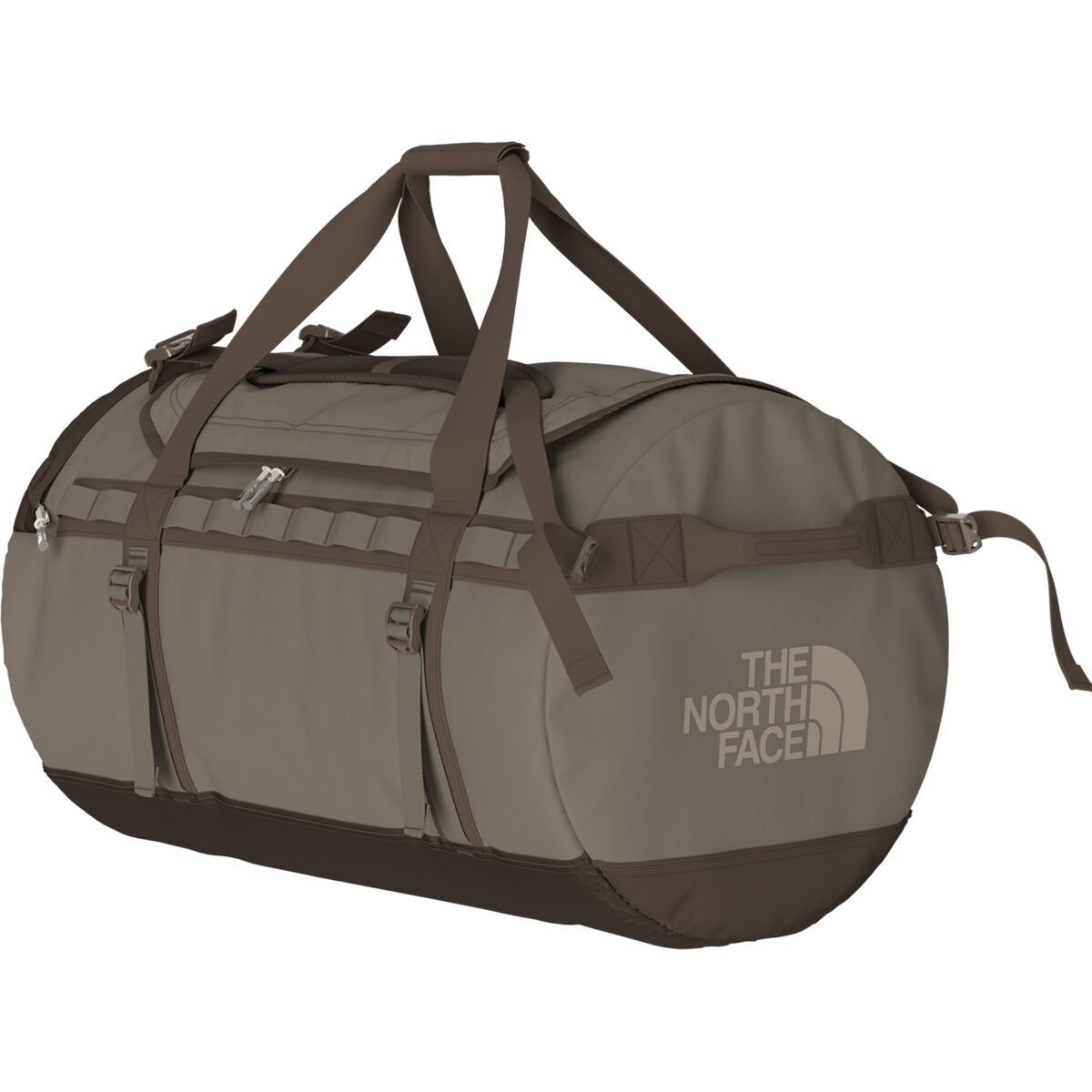 The North Face Base Camp L 95L Duffel Bag Mocha Brown/Smokey Brown