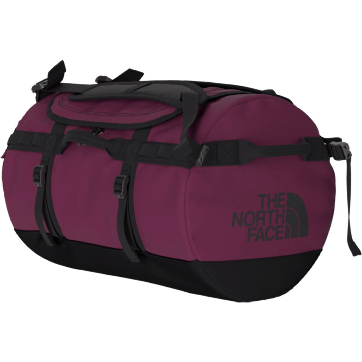 The North Face Base Camp S 50L Duffel Bag Boysenberry/TNF Black, One Size