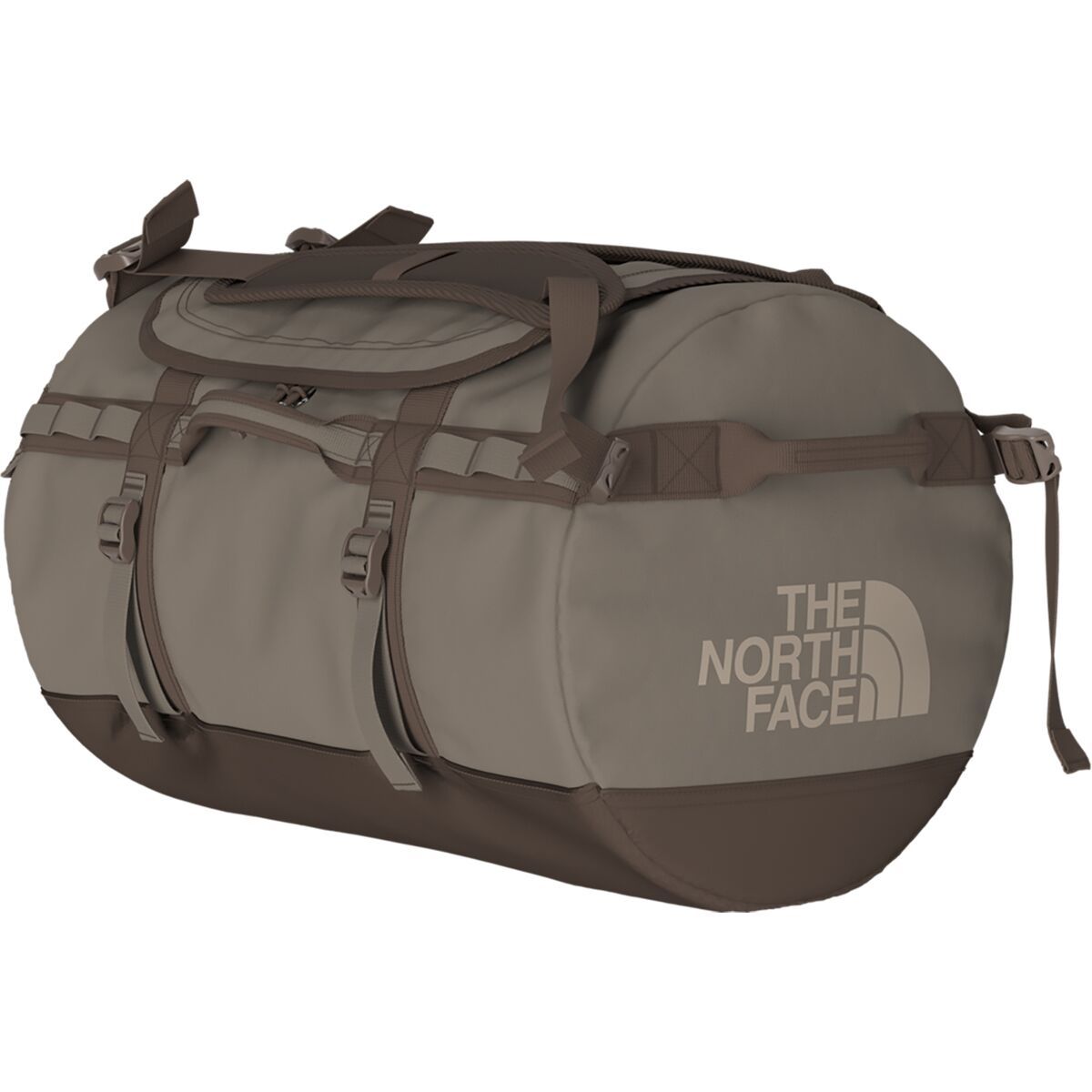 The North Face Base Camp S 50L Duffel Bag Mocha Brown/Smokey Brown