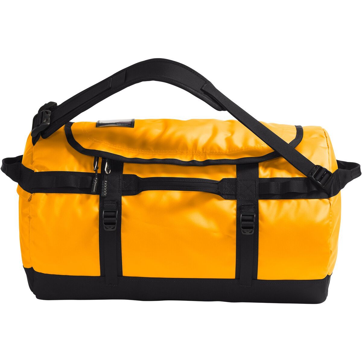 Image of The North Face Base Camp S 50L Duffel Bag Summit Gold/TNF Black-NPF, One Size