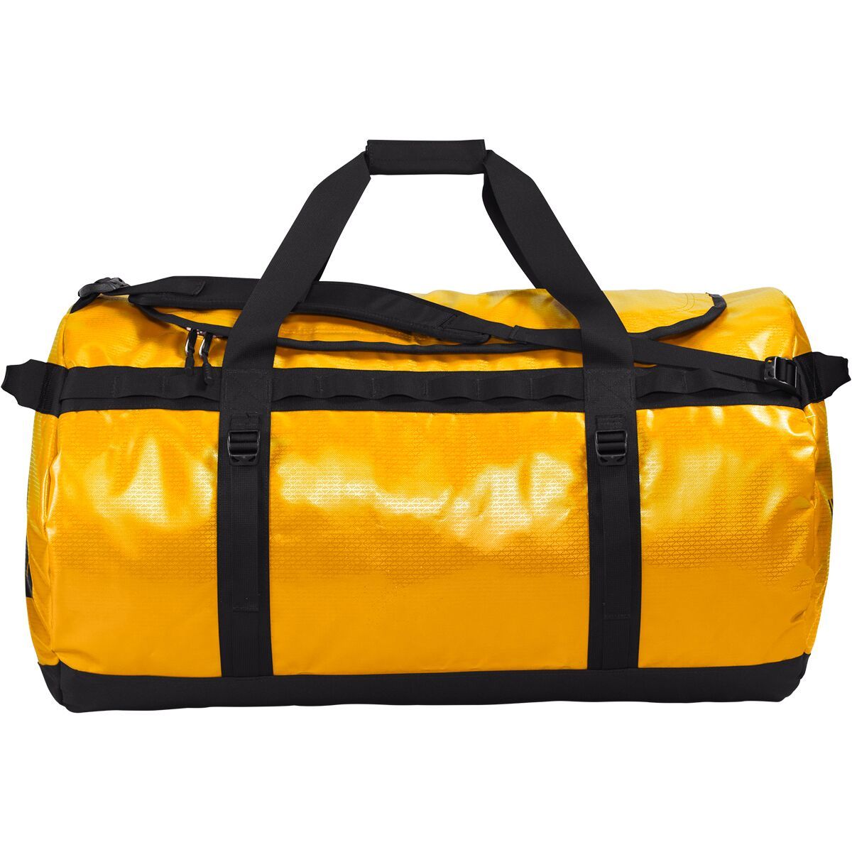 Image of The North Face Base Camp XL 132L Duffel Bag Summit Gold/TNF Black-NPF, One Size