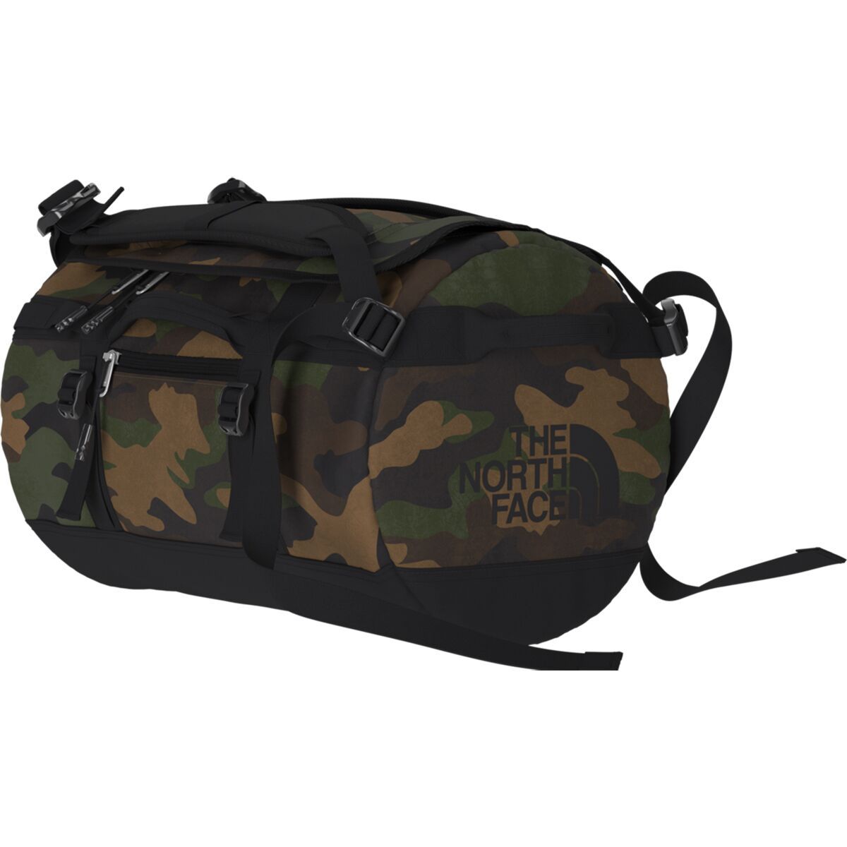 The North Face Base Camp XS 31L Duffel Bag TNF Black Camo/TNF Black