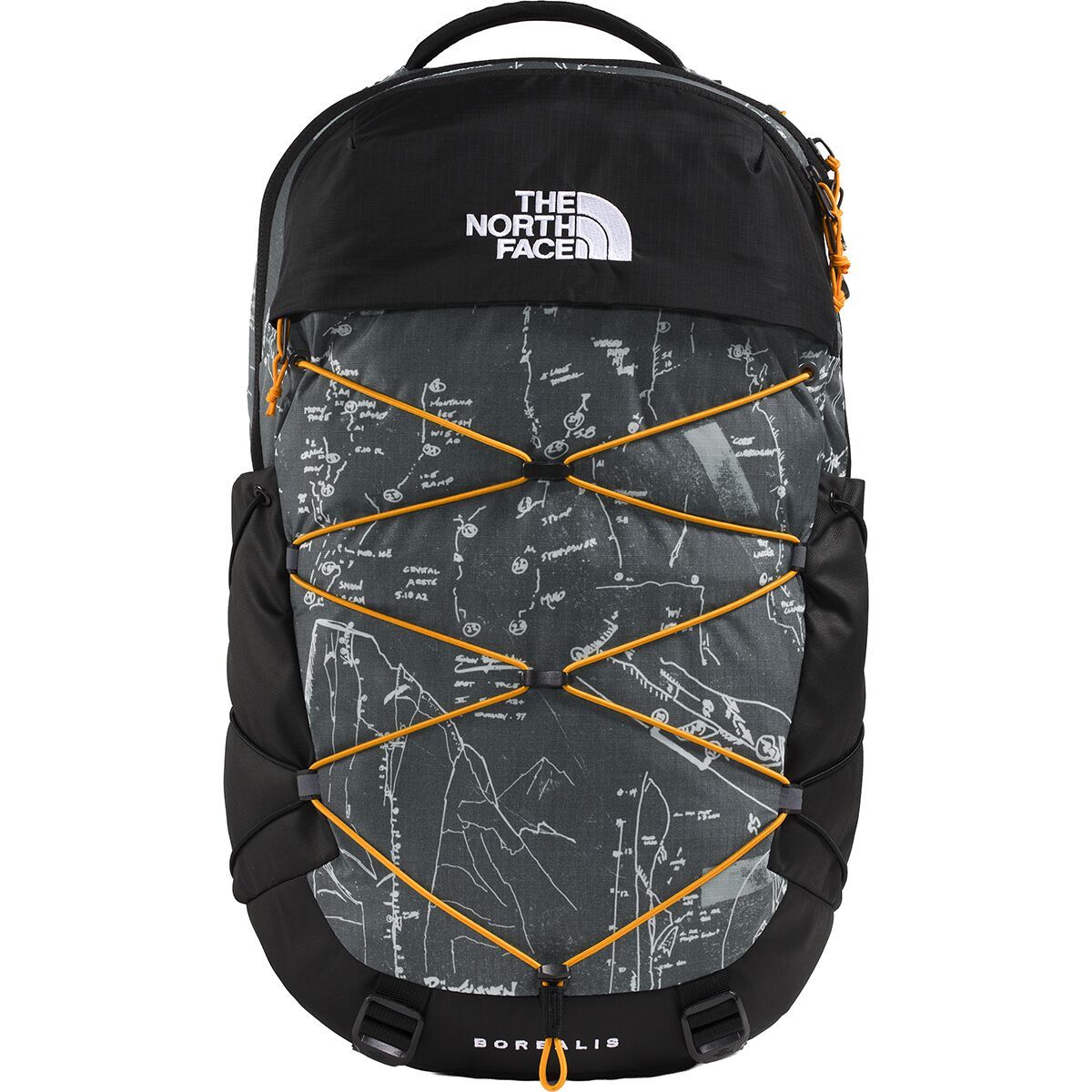 Image of The North Face Borealis 28L Backpack Anthracite Grey Conrad Topo Print, One Size
