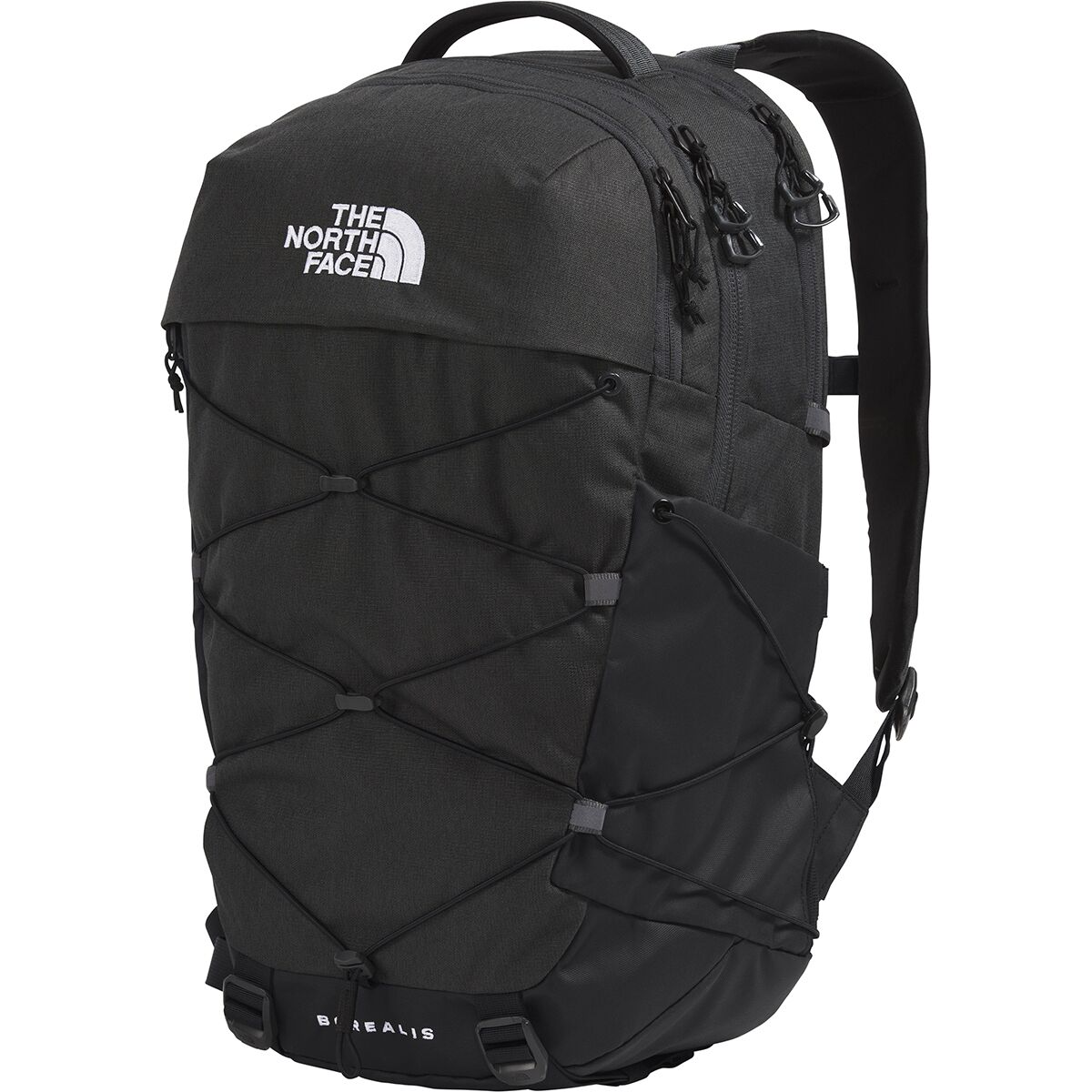 The North Face Borealis 28L Backpack Asphalt Grey Light Heather/TNF Black-NPF, One Size