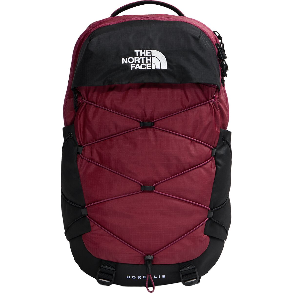 Image of The North Face Borealis 28L Backpack Burgundy Crush/TNF Black, One Size