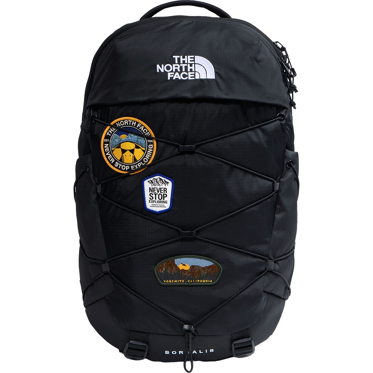 Image of The North Face Borealis 28L Backpack TNF Black/TNF White/Patch, One Size