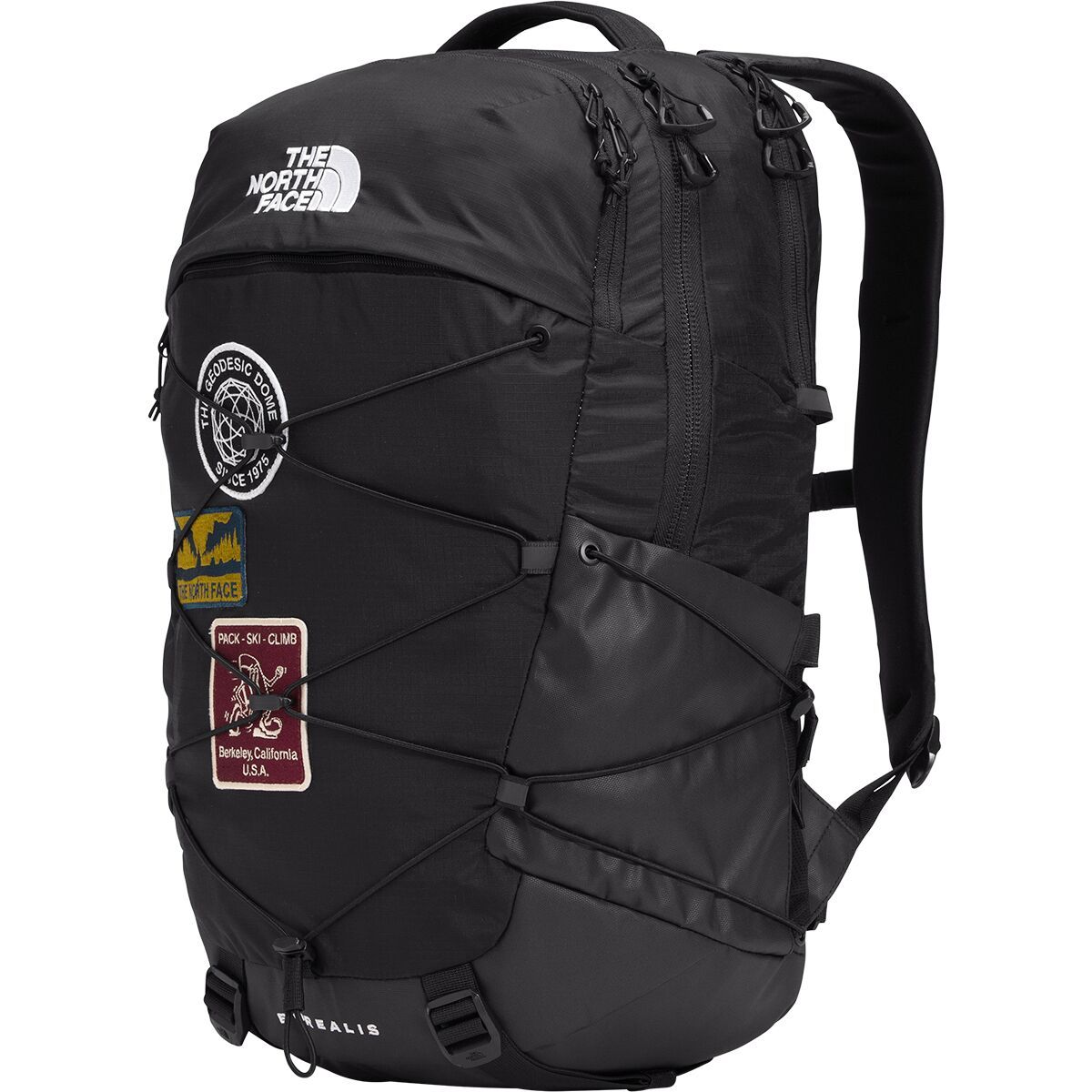 Image of The North Face Borealis 28L Backpack TNF Black U Borealis Patch/TNF White, One Size
