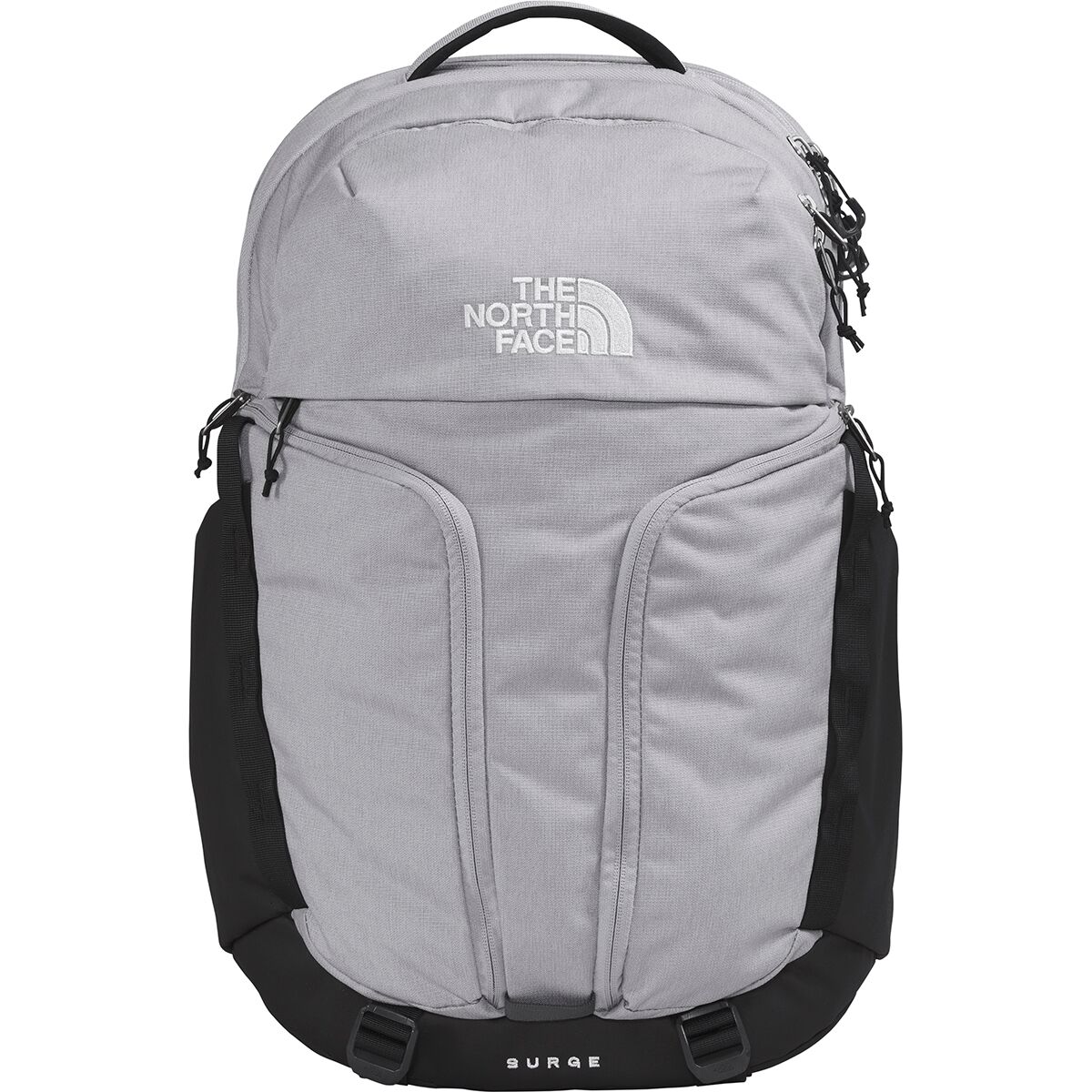 Image of The North Face Surge 31L Backpack Meld Grey Dark Heather/TNF Black-NPF, One Size