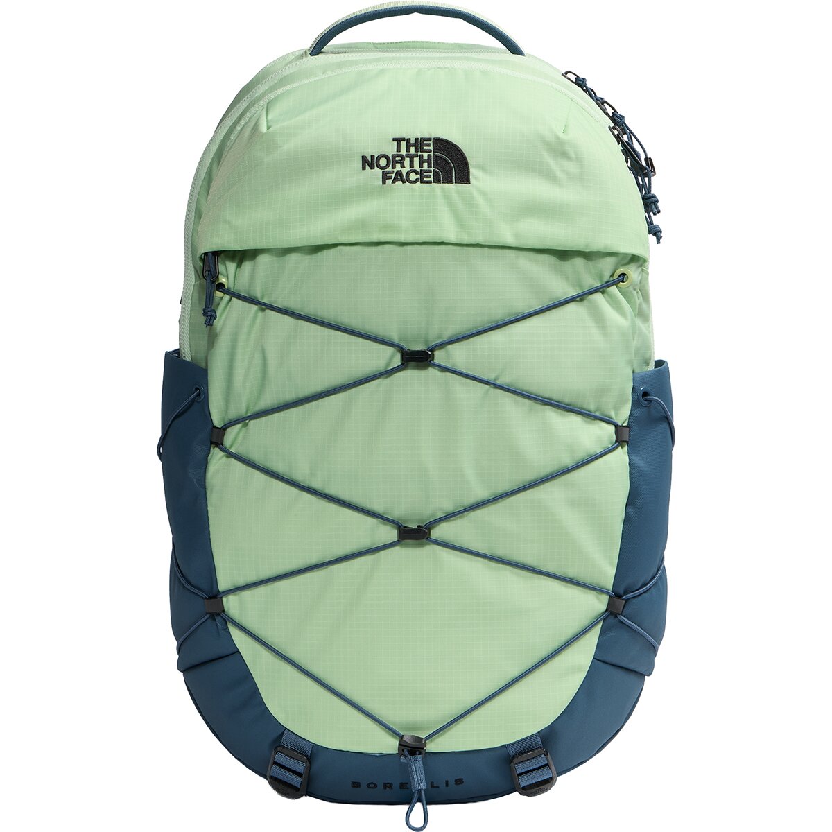 Image of The North Face Borealis 27L Backpack - Women's Calcified Lime/Granite Grey, One Size