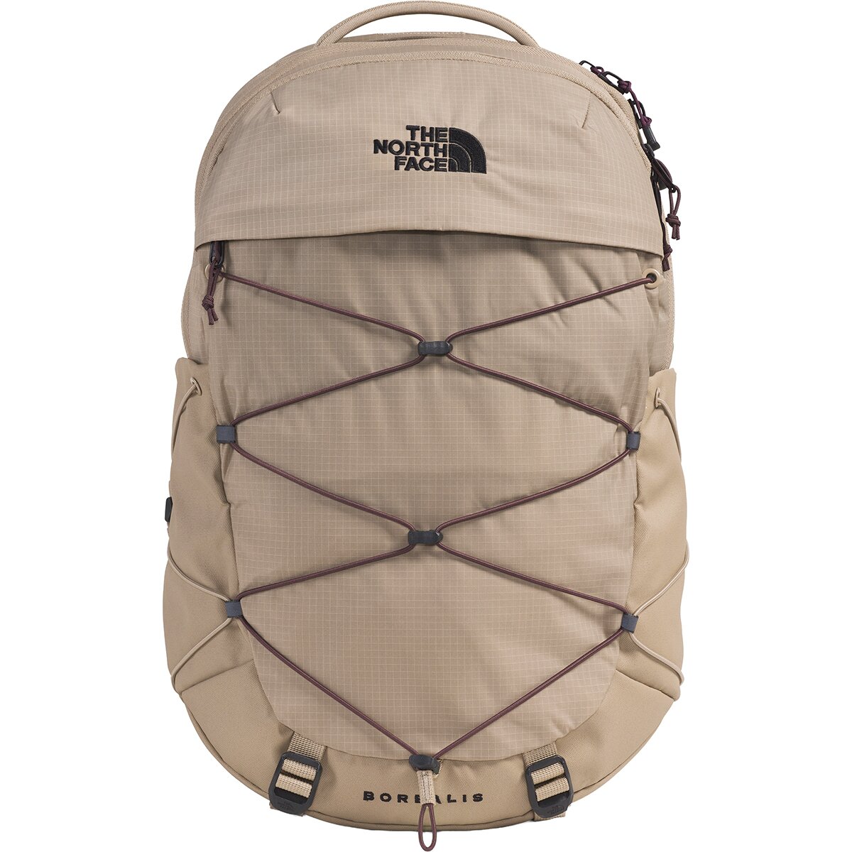 Image of The North Face Borealis 27L Backpack - Women's Mushroom Grey/Tawny Quartz, One Size