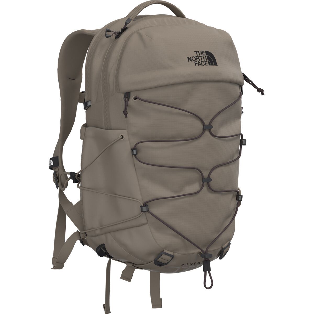Image of The North Face Borealis 27L Backpack - Women's Mushroom Grey/Tawny Quartz, One Size