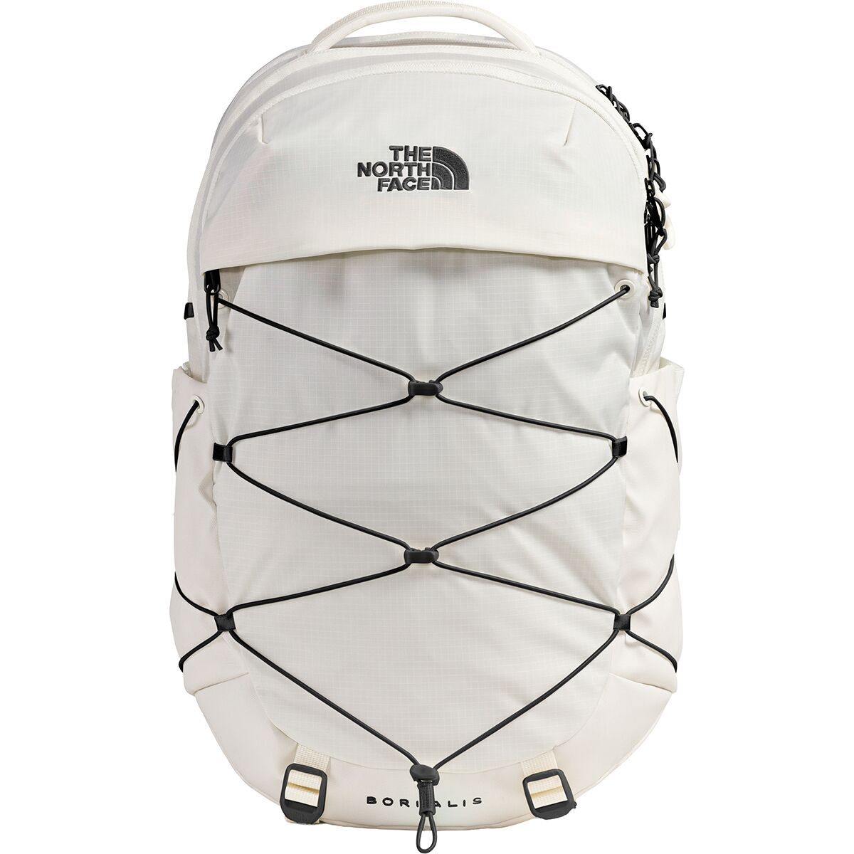 Image of The North Face Borealis 27L Backpack - Women's White Dune/TNF Black, One Size