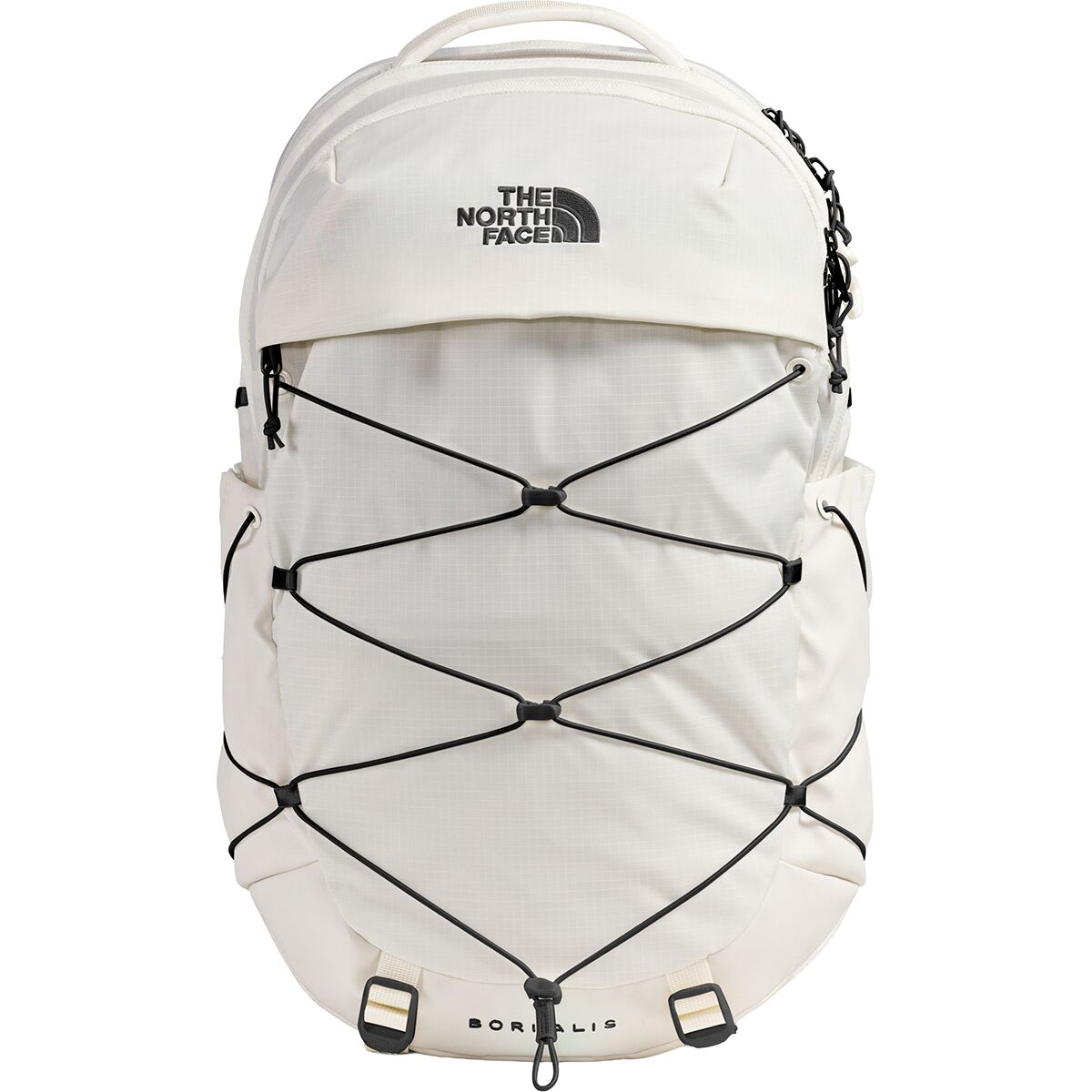 Image of The North Face Borealis 27L Backpack - Women's White Dune/TNF Black, One Size