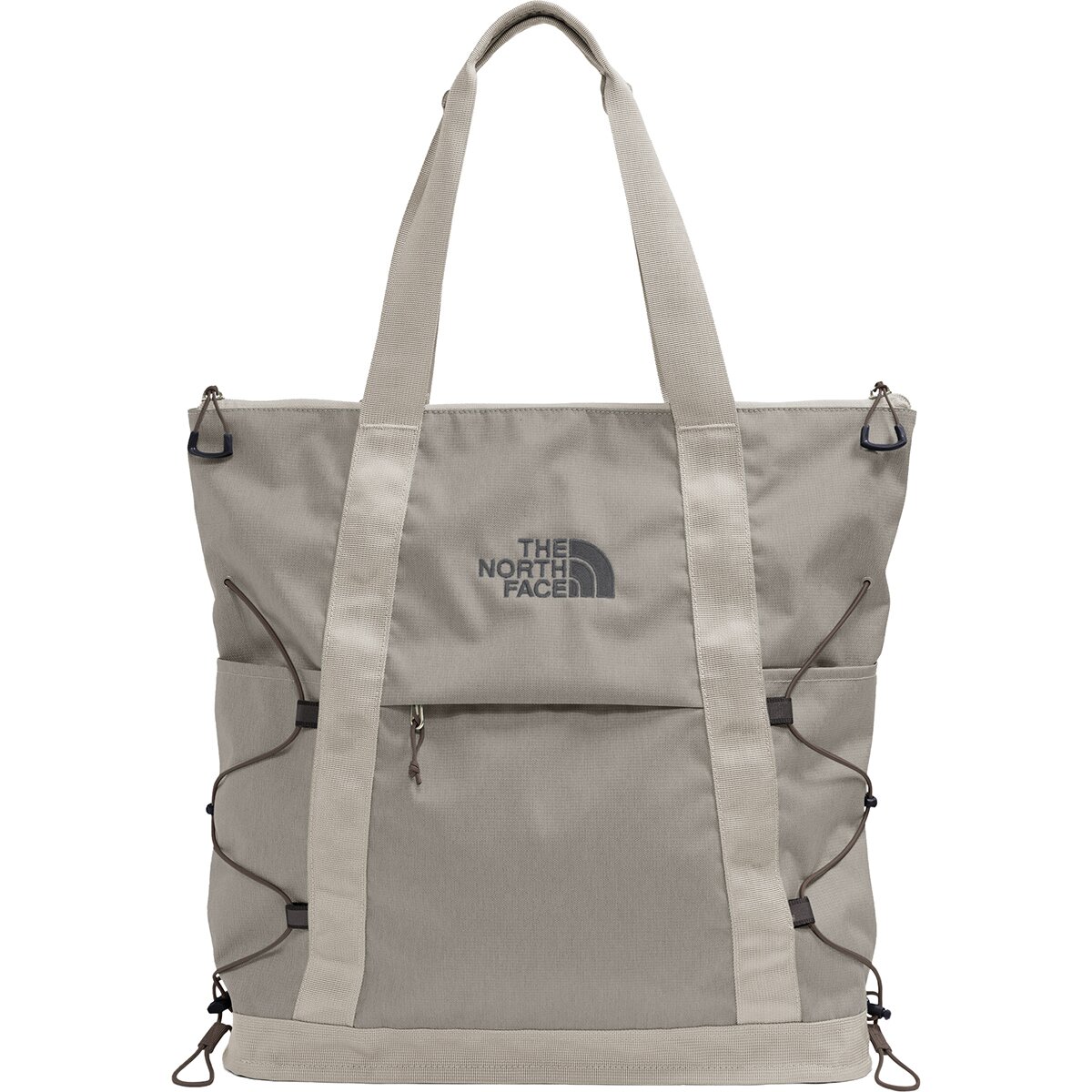 Image of The North Face Borealis Tote Stone Slab/Dark Chestnut/Asphalt Grey, One Size