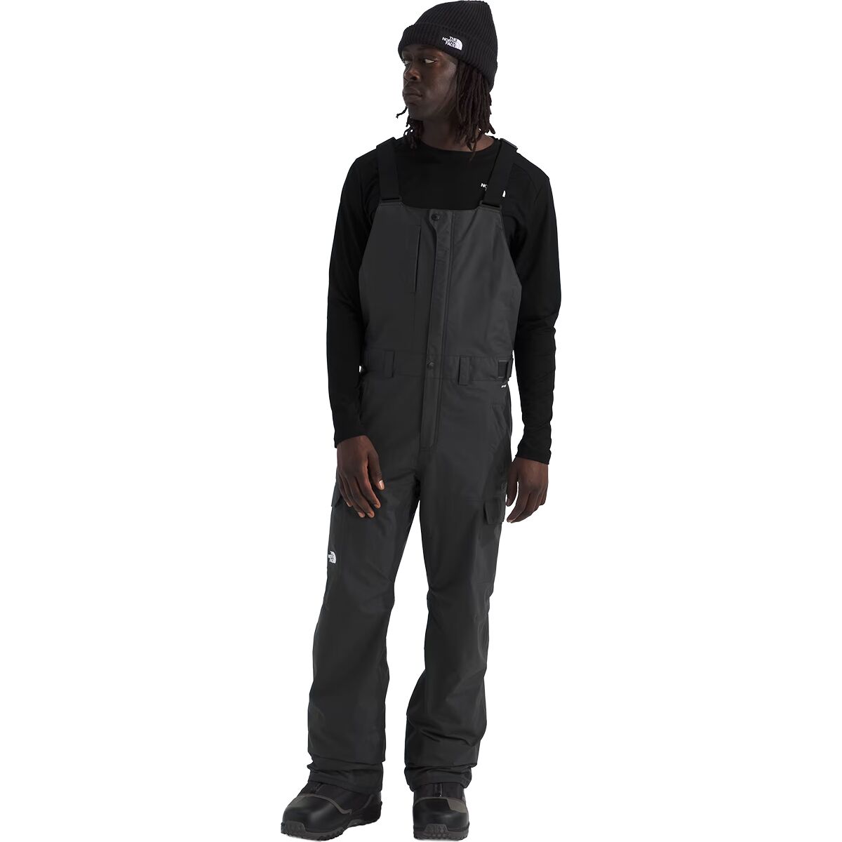Image of The North Face Freedom Bib Pant - Men's Asphalt Grey/NPF, S/Long