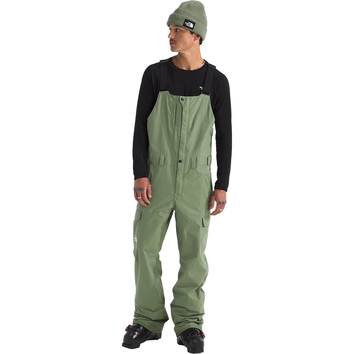 Image of The North Face Freedom Bib Pant - Men's Bark Mist, S/Reg