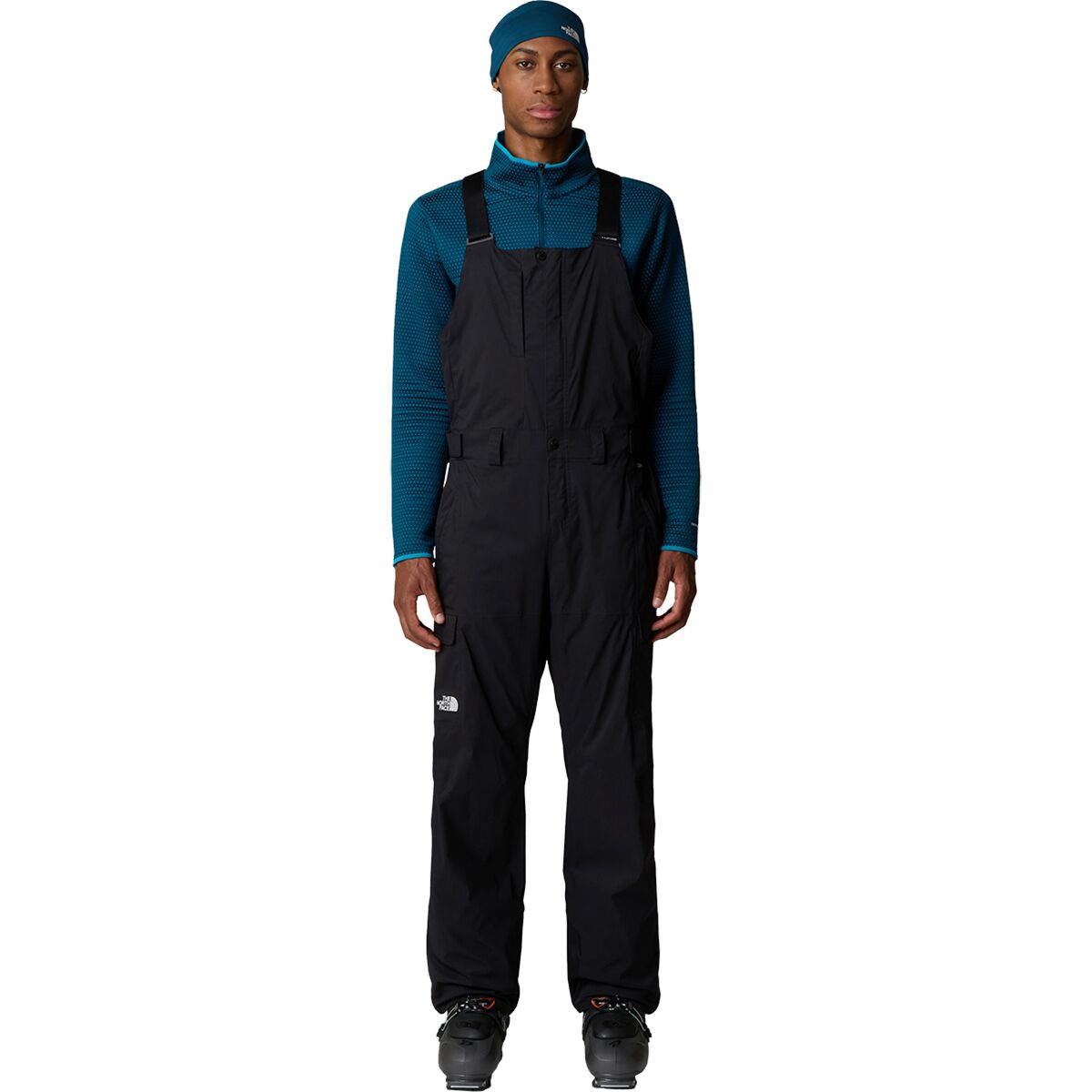 Image of The North Face Freedom Bib Pant - Men's TNF Black/NPF, M/Reg