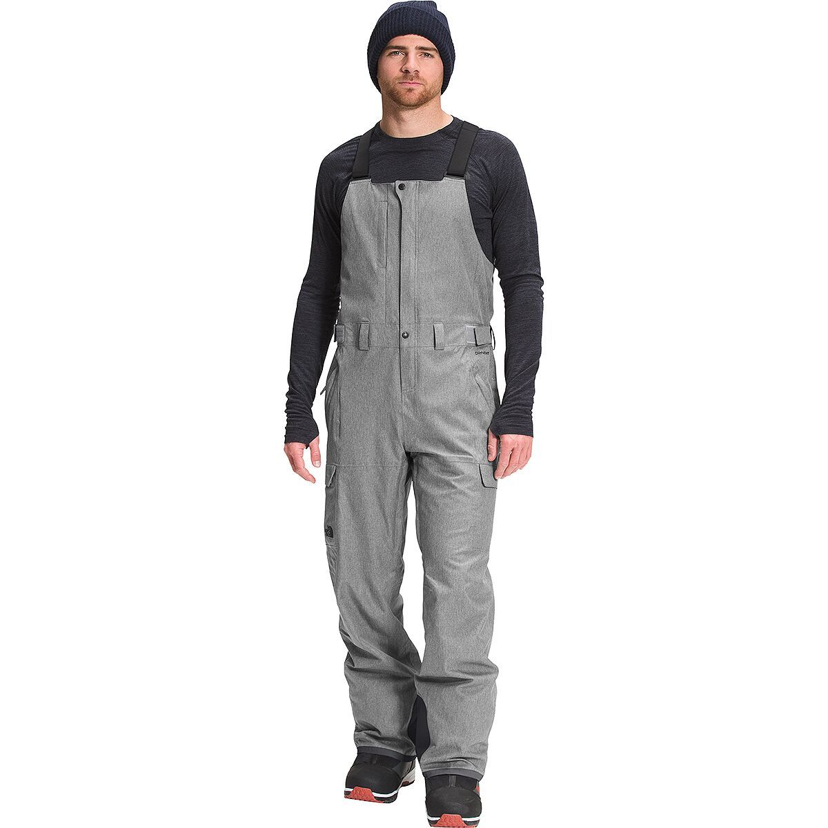 The North Face Freedom Bib Pant - Men's TNF Medium Grey Heather, L/Reg