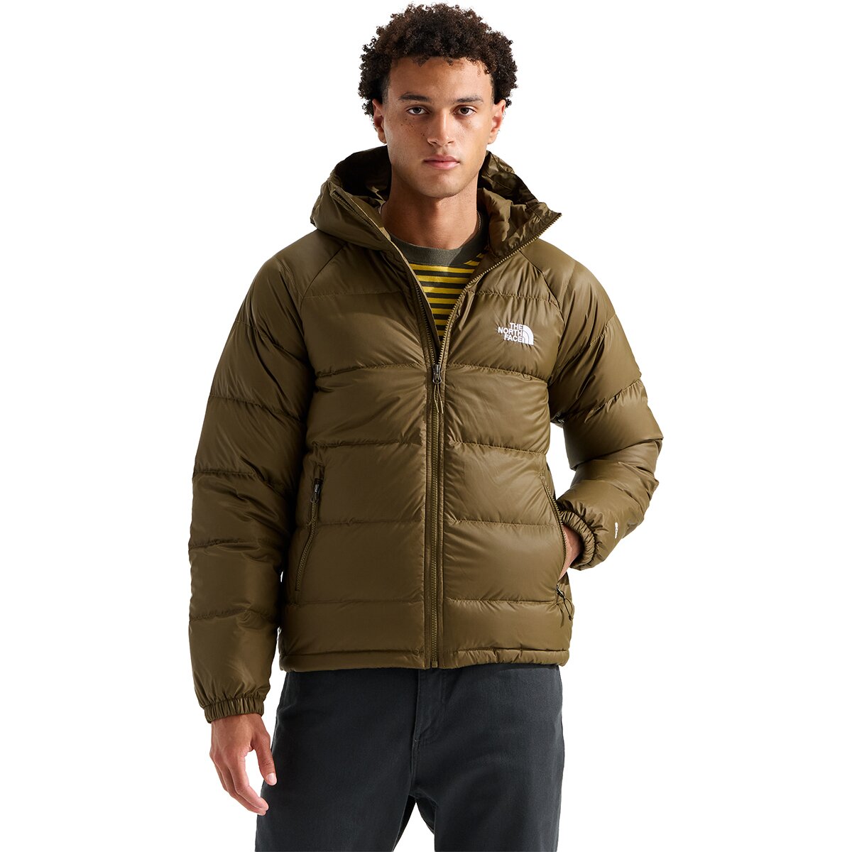 Image of The North Face Hydrenalite Down Hoodie - Men's Caraway Seed, XL