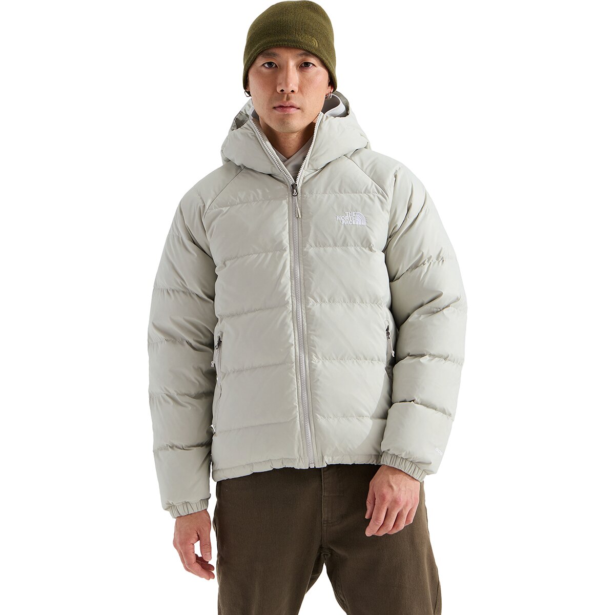 Image of The North Face Hydrenalite Down Hoodie - Men's Cumulus Cloud, XS