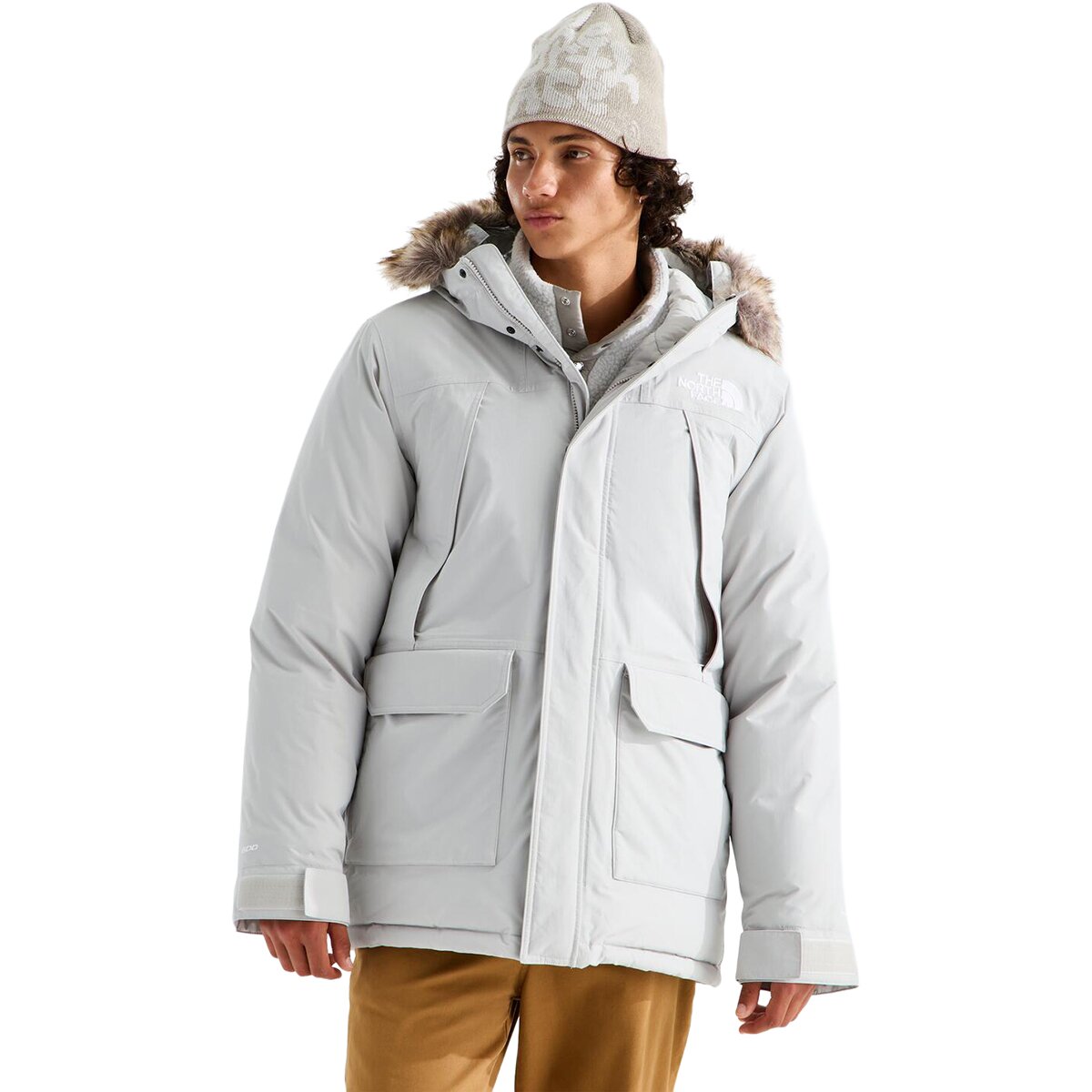 Image of The North Face McMurdo Down Parka - Men's Cumulus Cloud, L