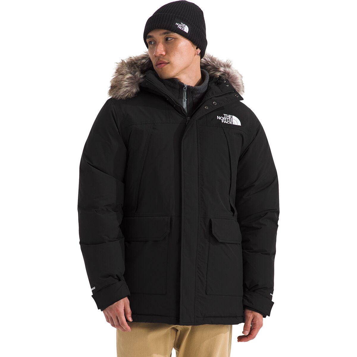 Image of The North Face McMurdo Down Parka - Men's TNF Black/TNF Black, L