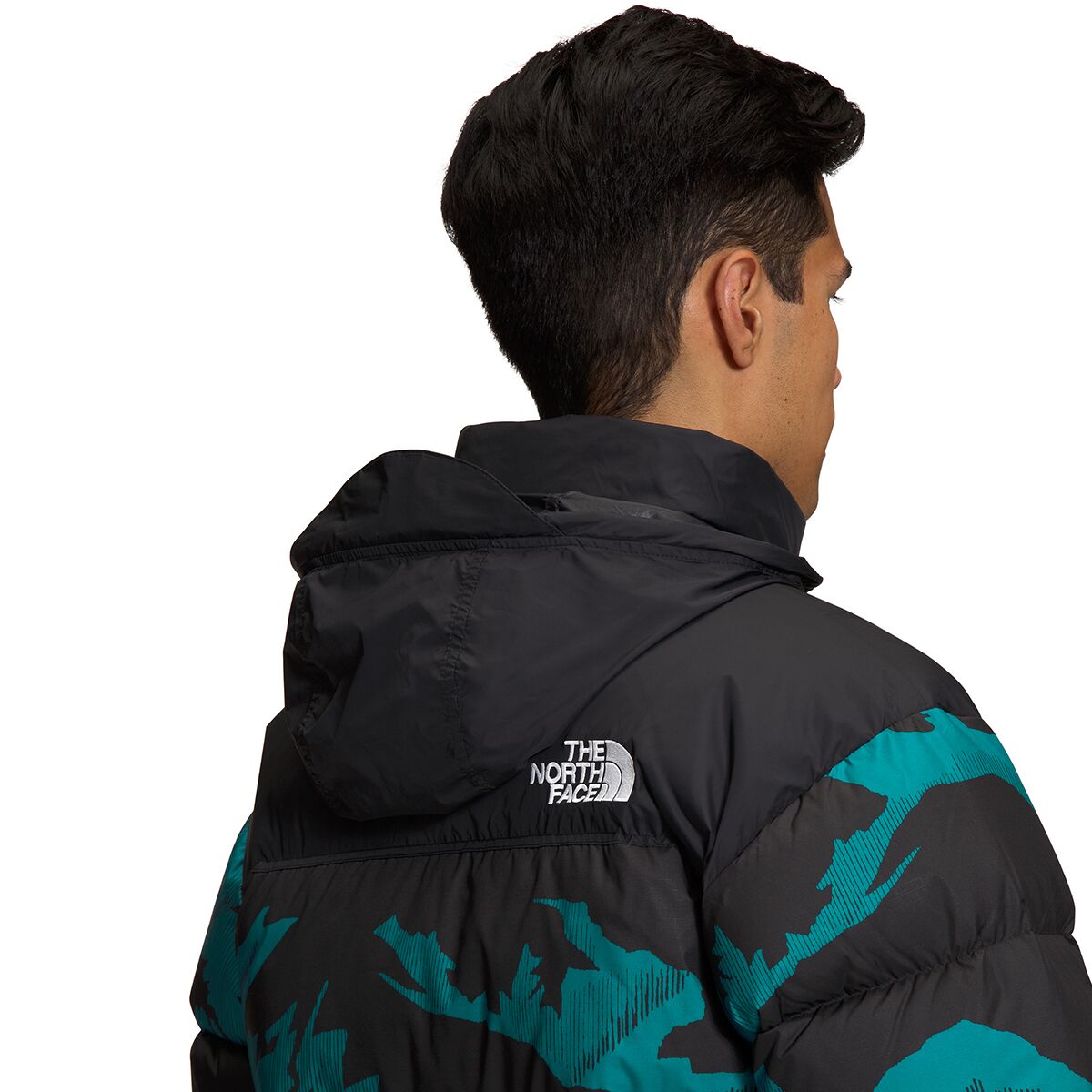 The North Face Printed 1996 Retro Nuptse Jacket Men s Clothing