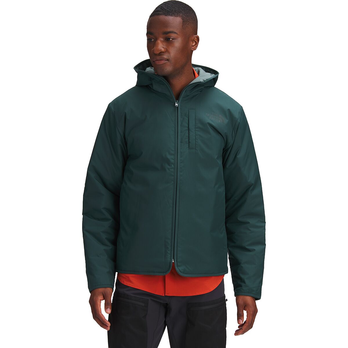 The North Face Men's Standard Insulated Jacket, Large, Dark Sage Green