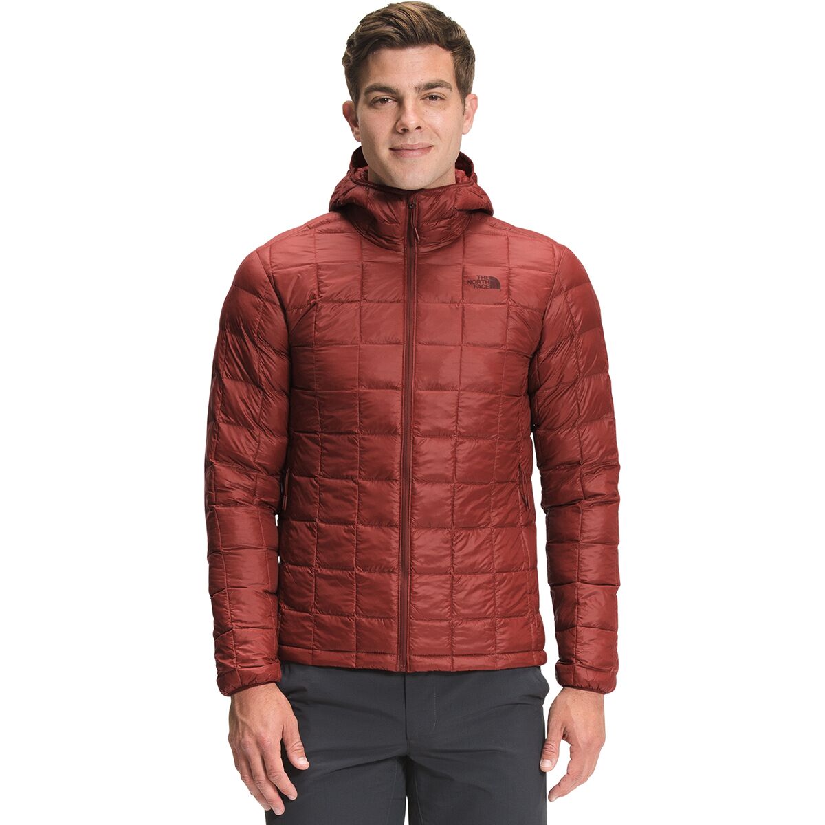 The North Face ThermoBall Eco Hoodie - Men's Brick House Red 3XL