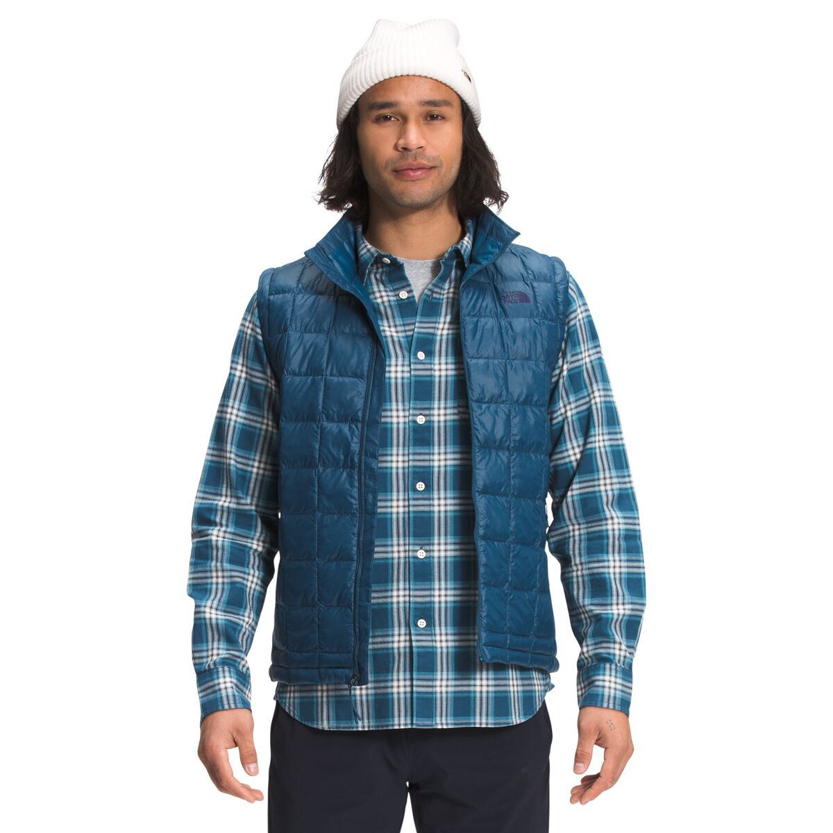 The North Face ThermoBall 2.0 Eco Vest - Men's Monterey Blue, S