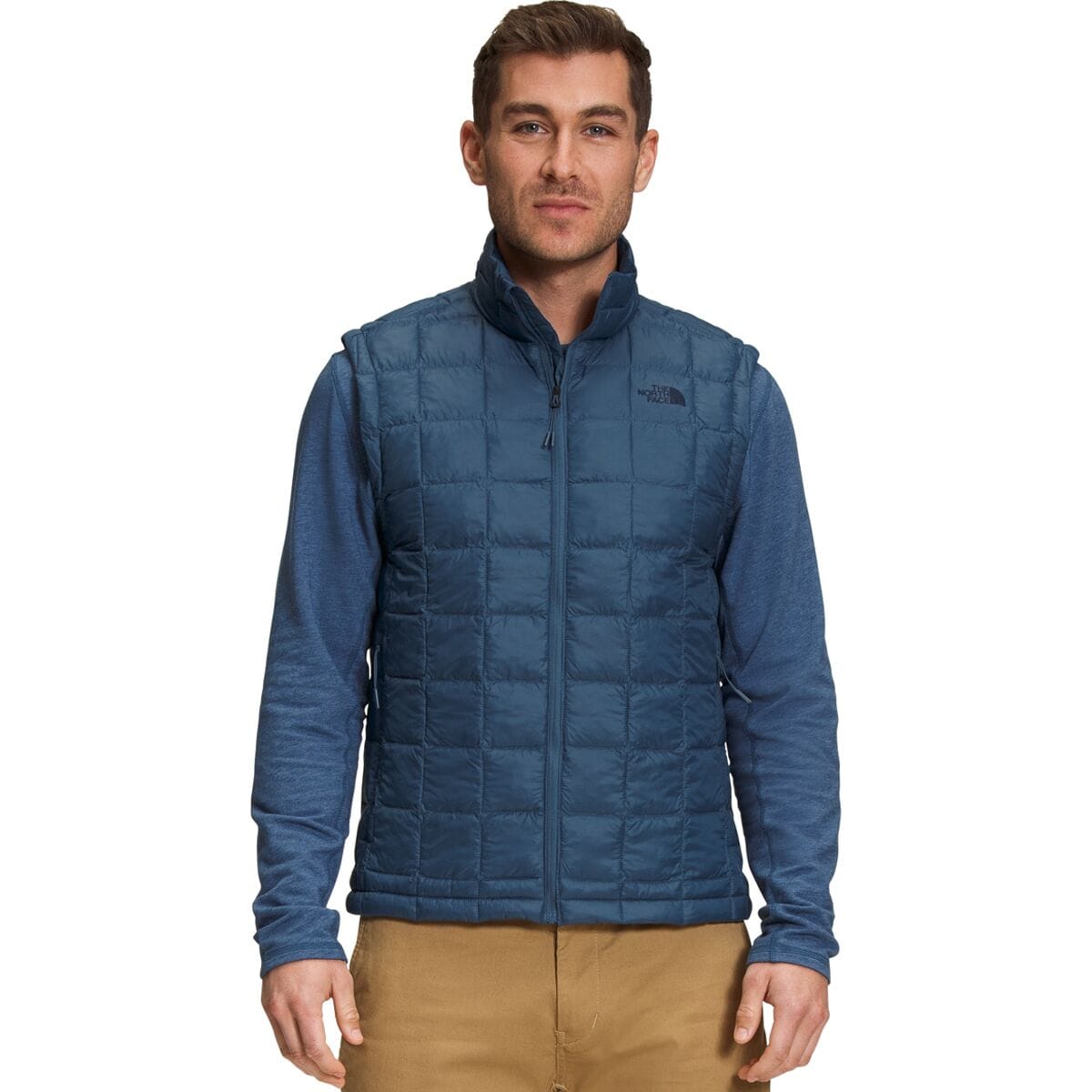 Image of The North Face ThermoBall 2.0 Eco Vest - Men's Shady Blue/NPF, XL
