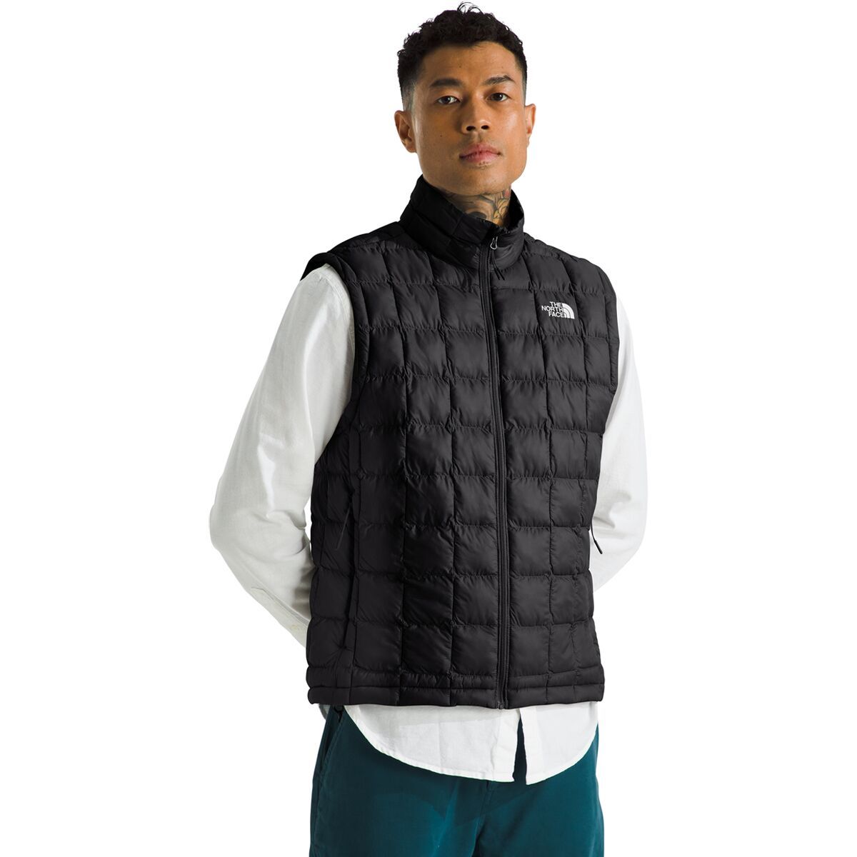 Image of The North Face ThermoBall 2.0 Eco Vest - Men's TNF Black/NPF, XL