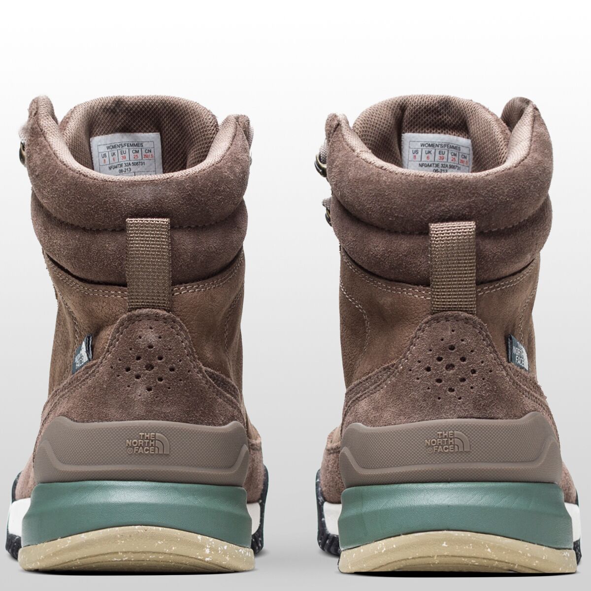 The North Face Women's Back-To-Berkeley III Leather WP, Fossil/Gardenia White / 9