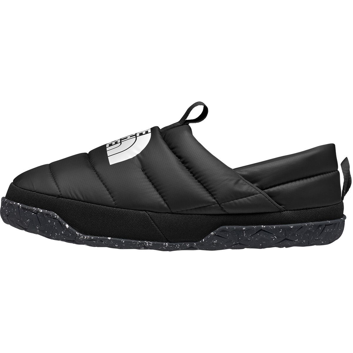 Image of The North Face Nuptse Mule Bootie - Men's TNF Black/TNF White, 13.0