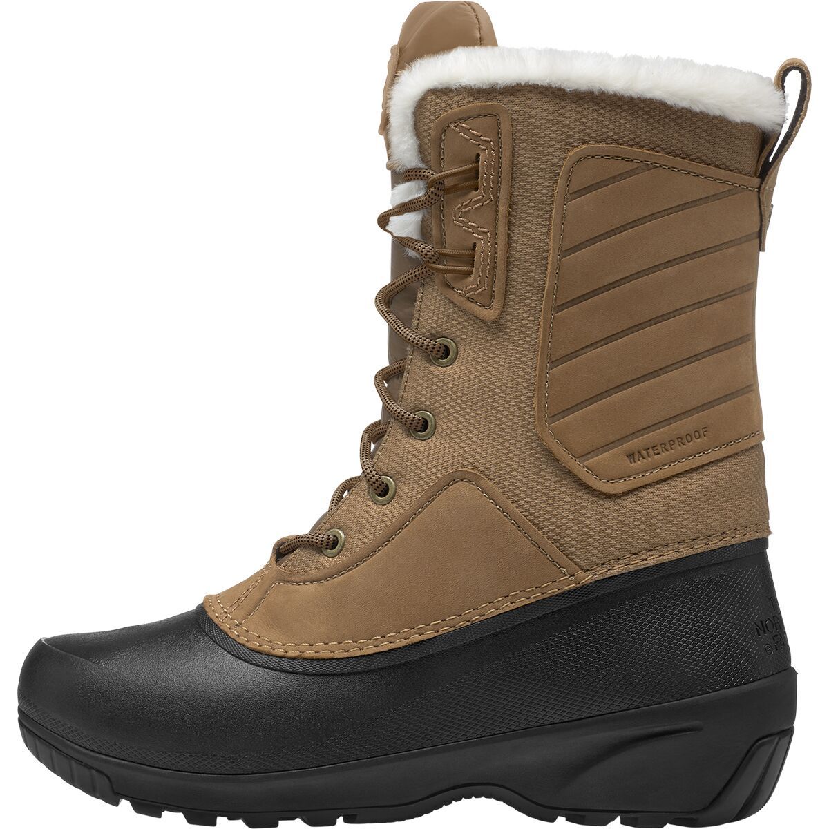 The North Face Shellista IV Mid Waterproof Boot - Women's Utility Brown/TNF Black, 9.0