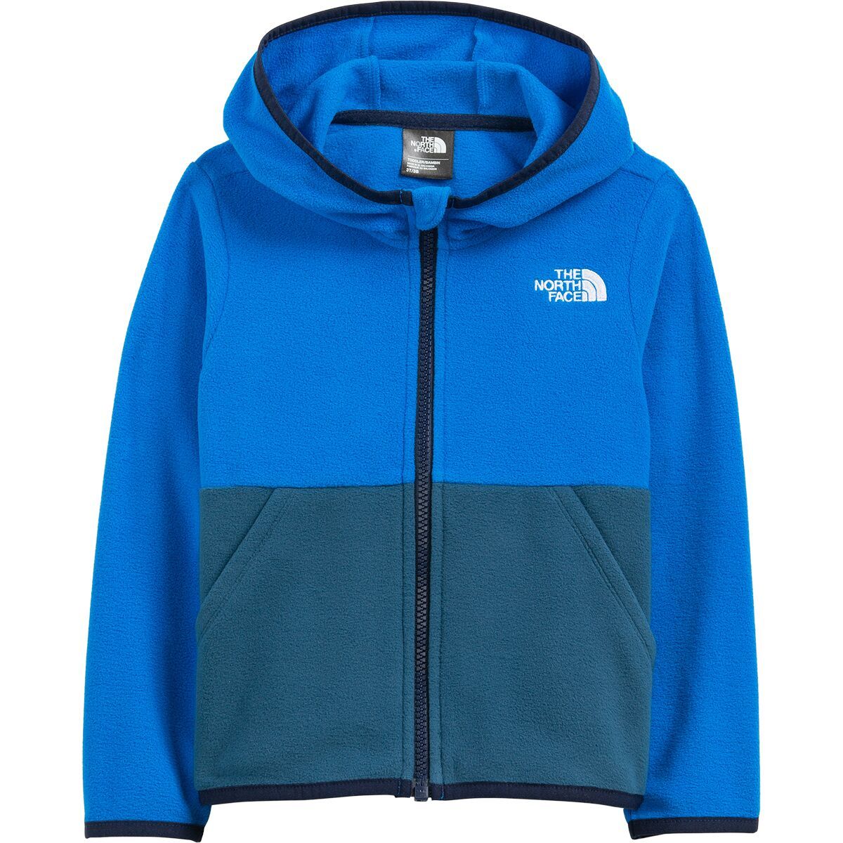 north face light blue fleece