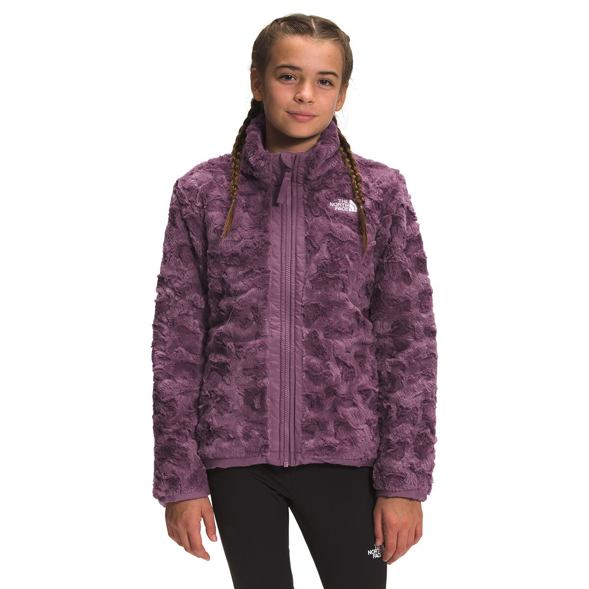 Purple Girls Reversible Mossbud North Face Girls Mossbud Swirl